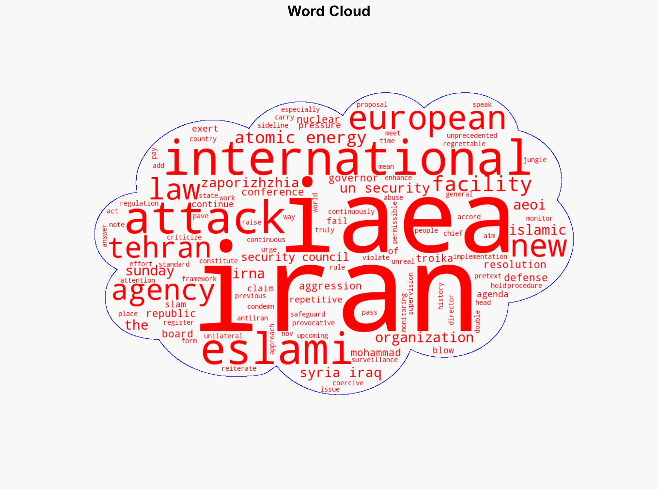 AEOI chief says proposal for new anti-Iran resolution is repetitive - Globalsecurity.org - Image 1