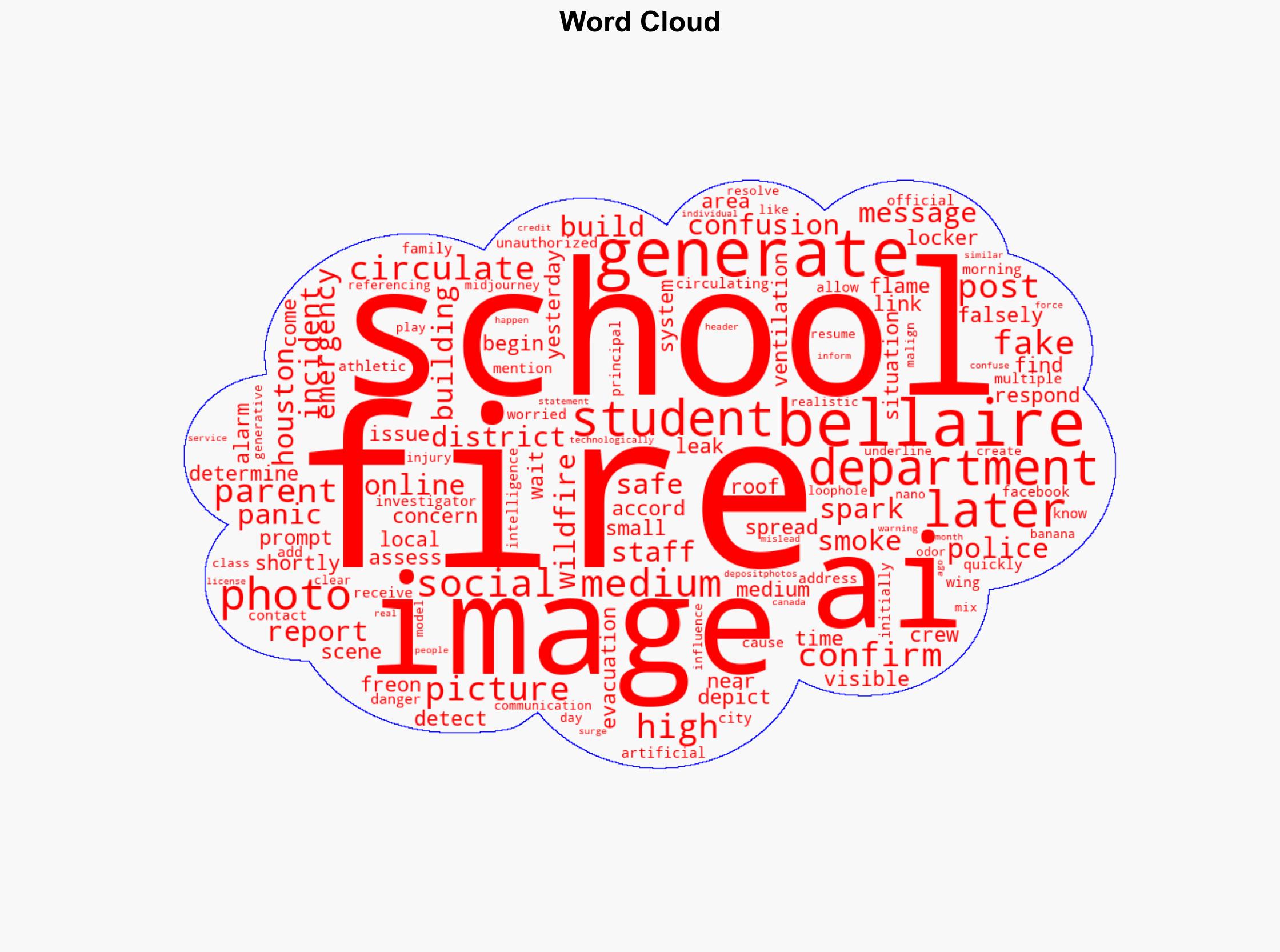 AI Photo of a Fire Sparks Panic at High School - PetaPixel - Image 1
