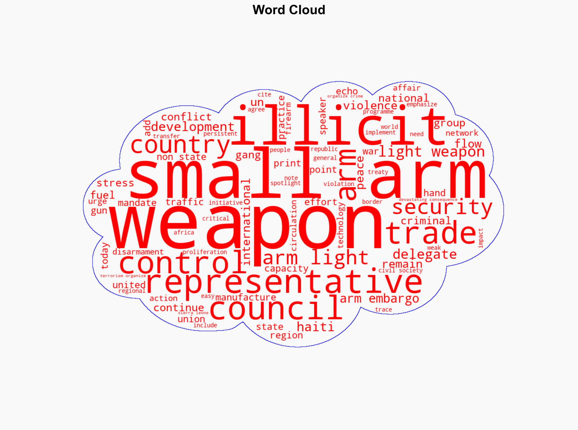 Briefing Security Council UN Civil Society Leaders Sound Alarm on Illicit Small Arms Trade as Speakers Call for Stronger International Controls Cooperation - Globalsecurity.org - Image 1