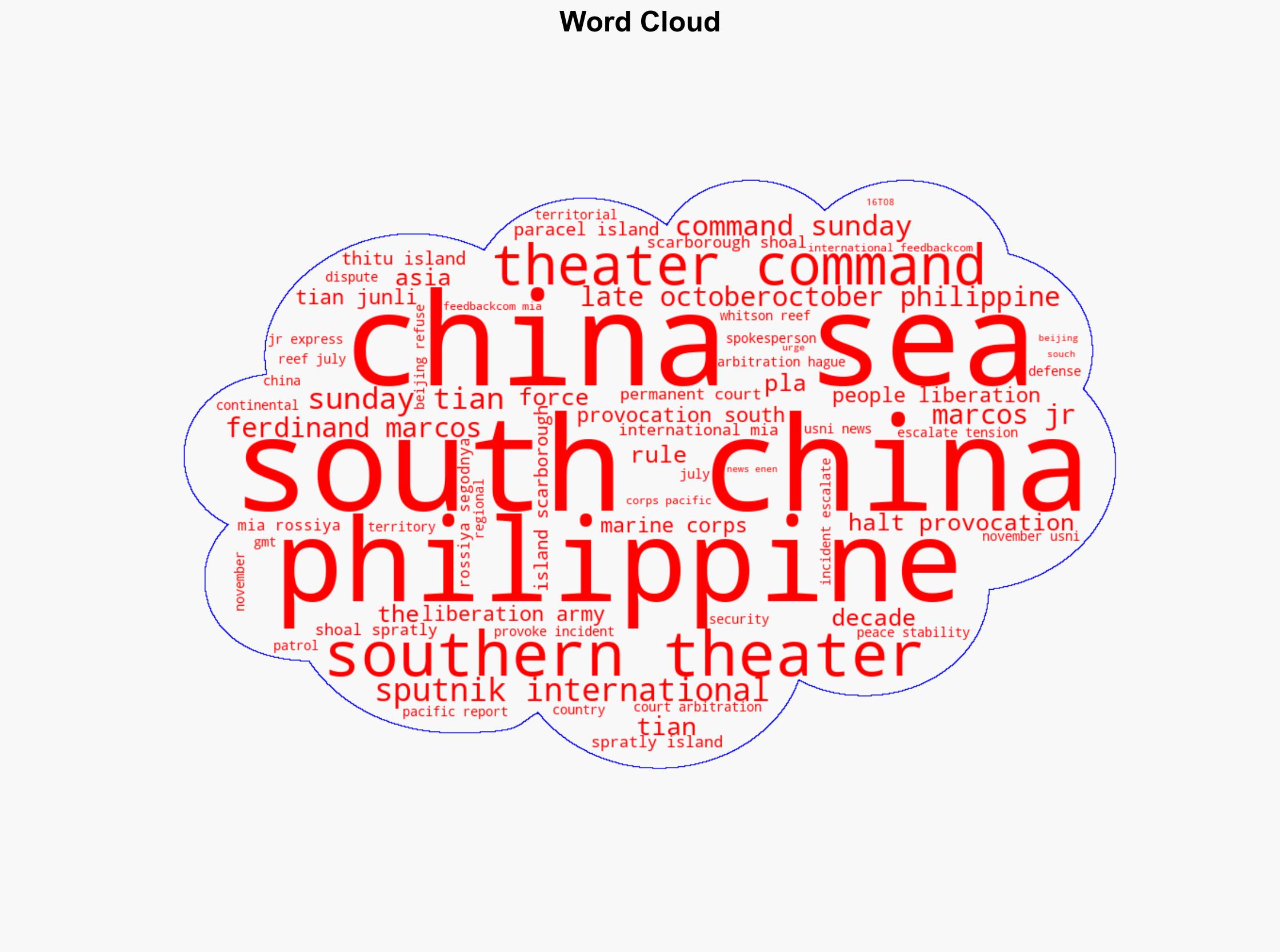 China Urges Philippines to Halt Provocations in South China Sea - Sputnikglobe.com - Image 1