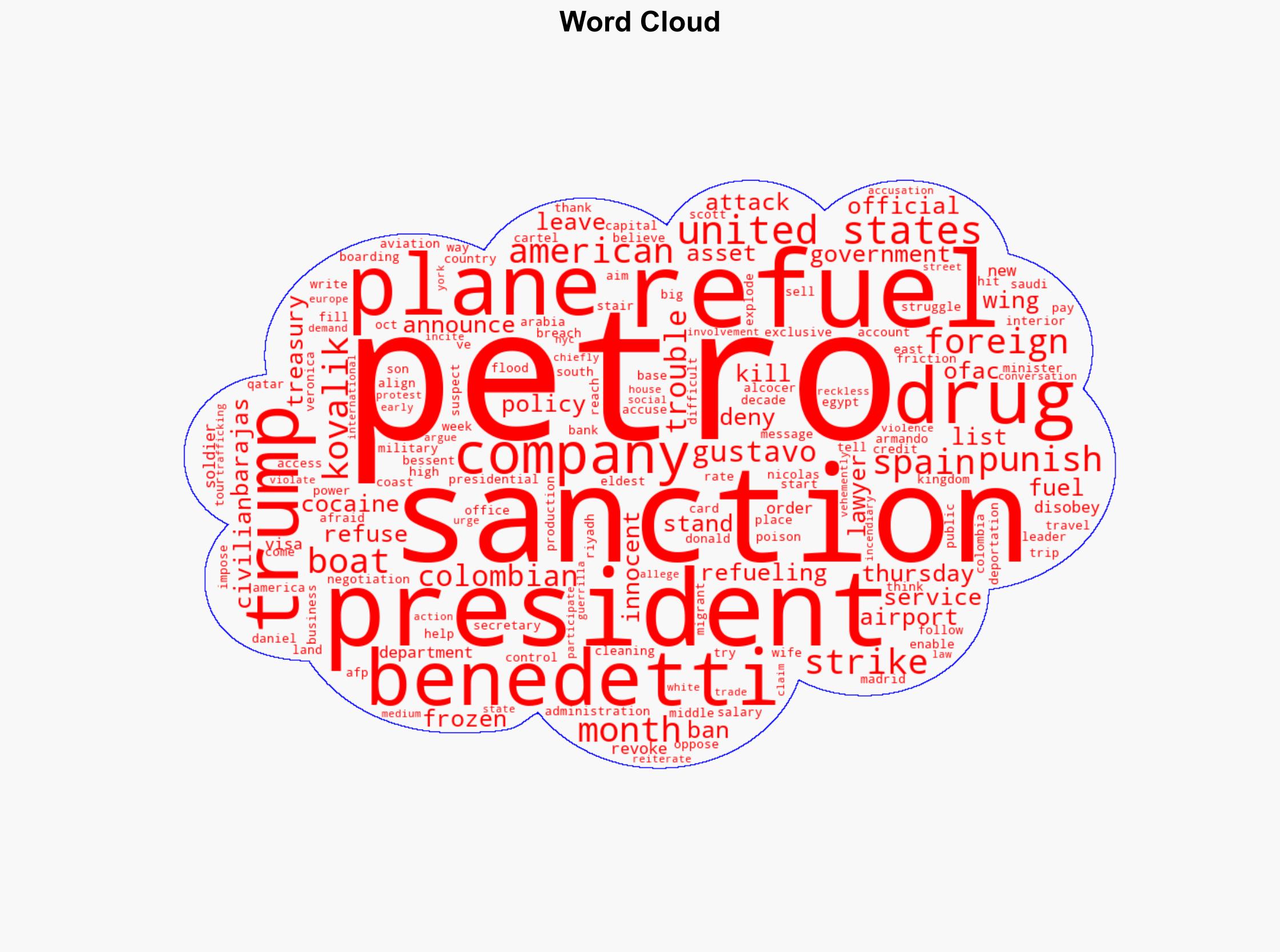 Colombian president has trouble refueling his plane after US sanctions - CBS News - Image 1