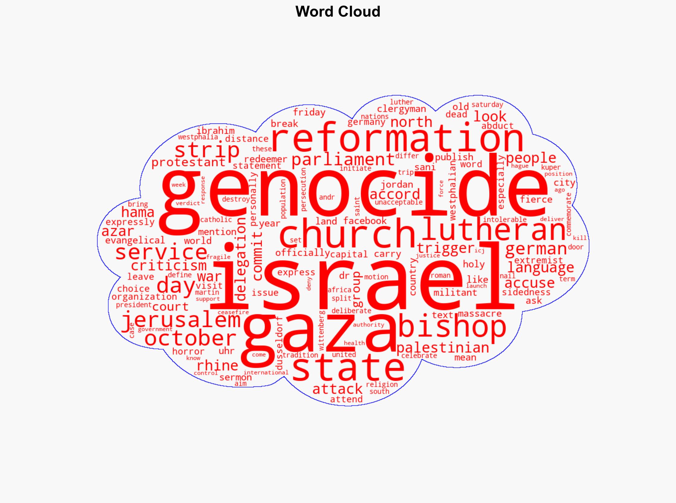 Criticism as Lutheran bishop in Jerusalem accuses Israel of genocide - Dpa-international.com - Image 1