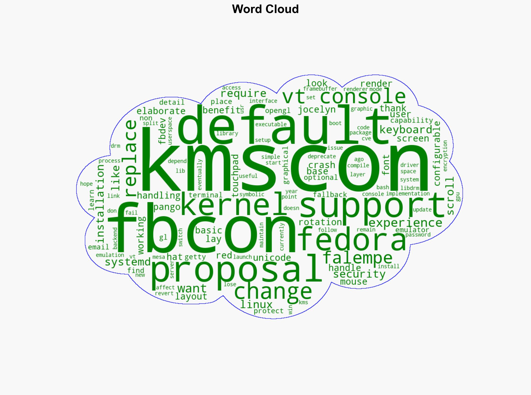 Fedora 44 Looking At Replacing FBCON With KMSCON As Default VT Console - Phoronix - Image 1