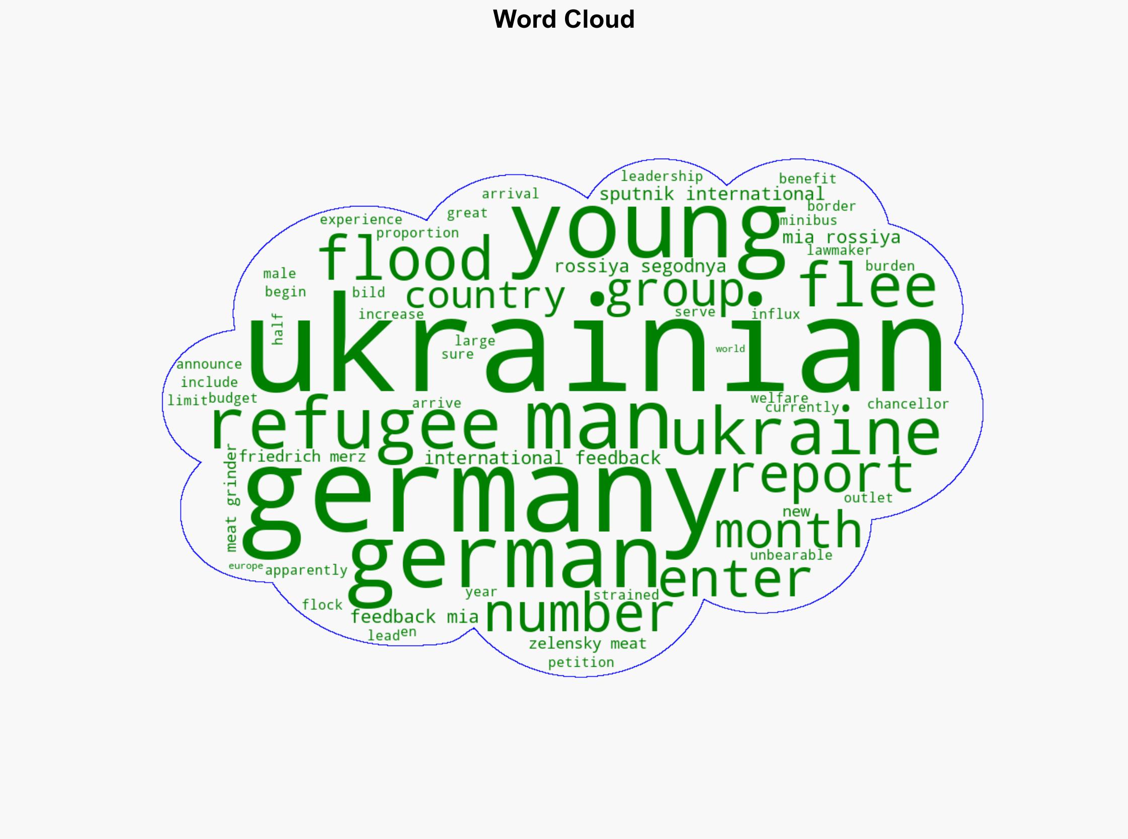 Germany Flooded With Young Ukrainian Men Fleeing Zelensky's Meat-Grinder - Sputnikglobe.com - Image 1