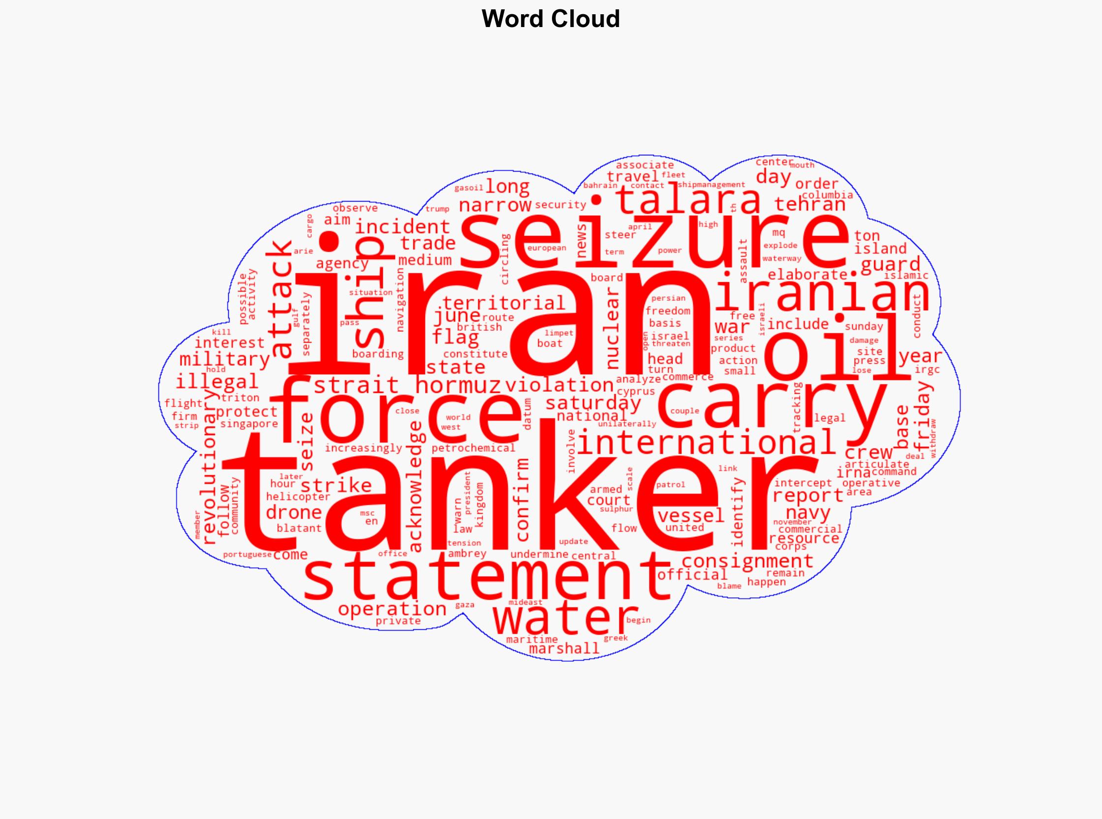 Iran confirms seizure of oil tanker in the Strait of Hormuz - CBS News - Image 1