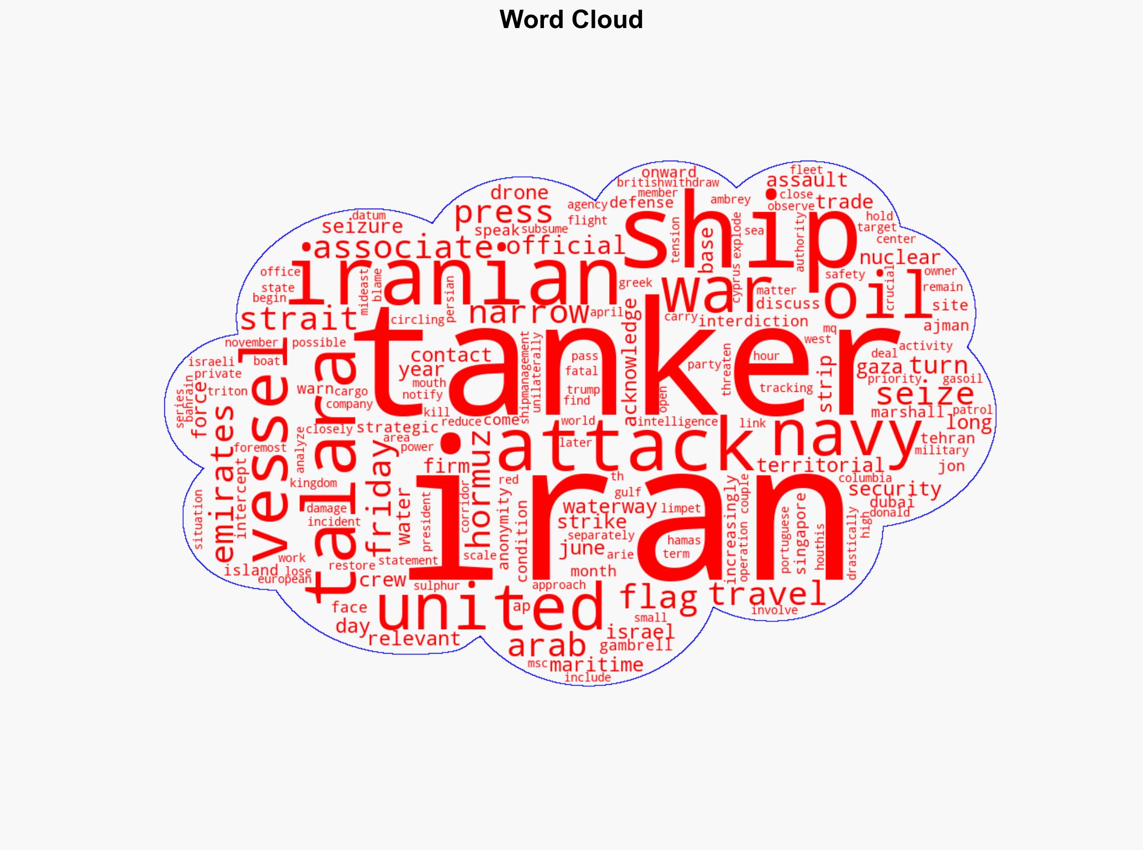 Iran seizes tanker in Strait of Hormuz US official says as tensions remain high in region - Boston Herald - Image 1