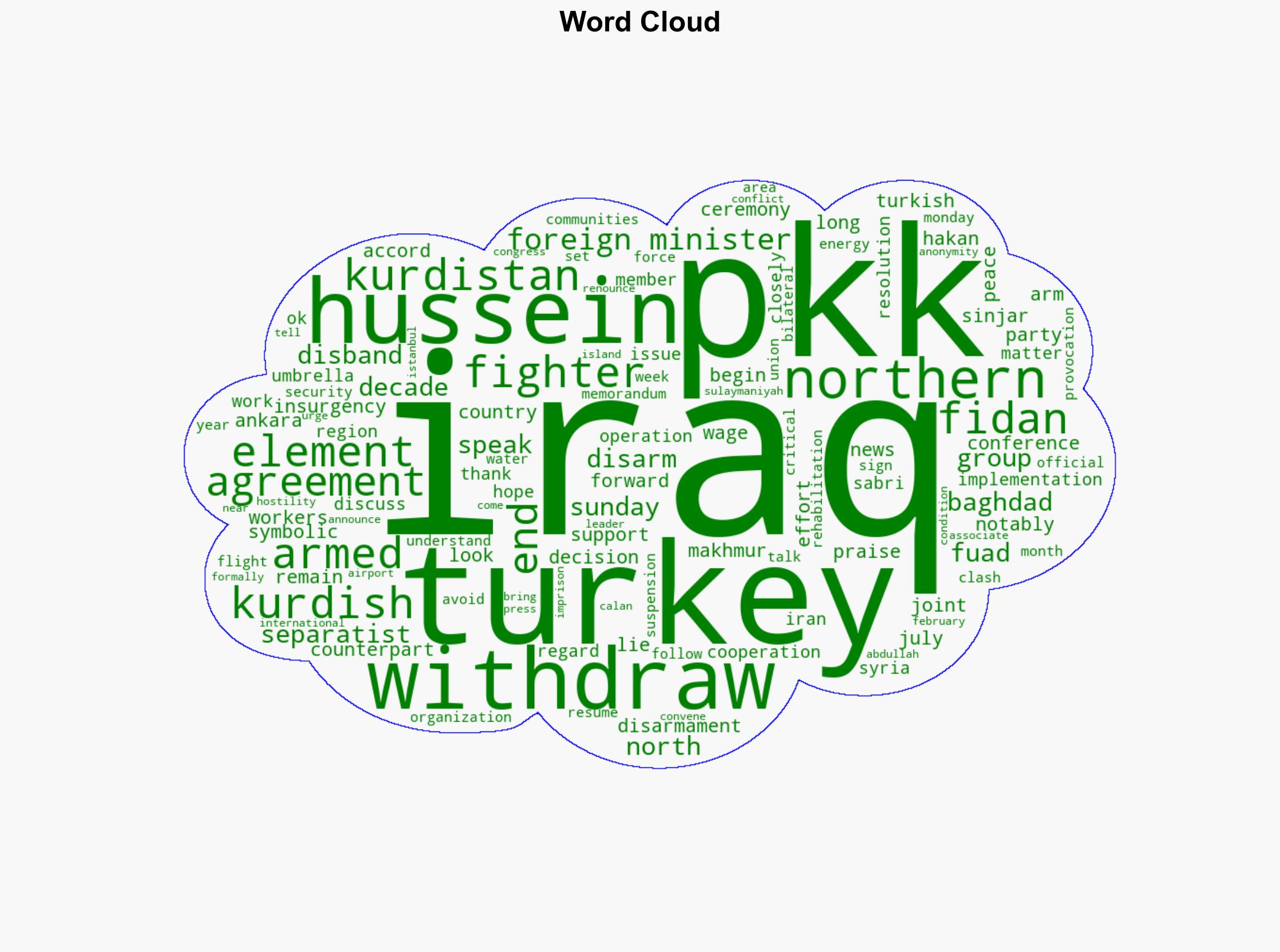 Iraq's foreign minister calls for disarmament of 'PKK elements' in the north - ABC News - Image 1