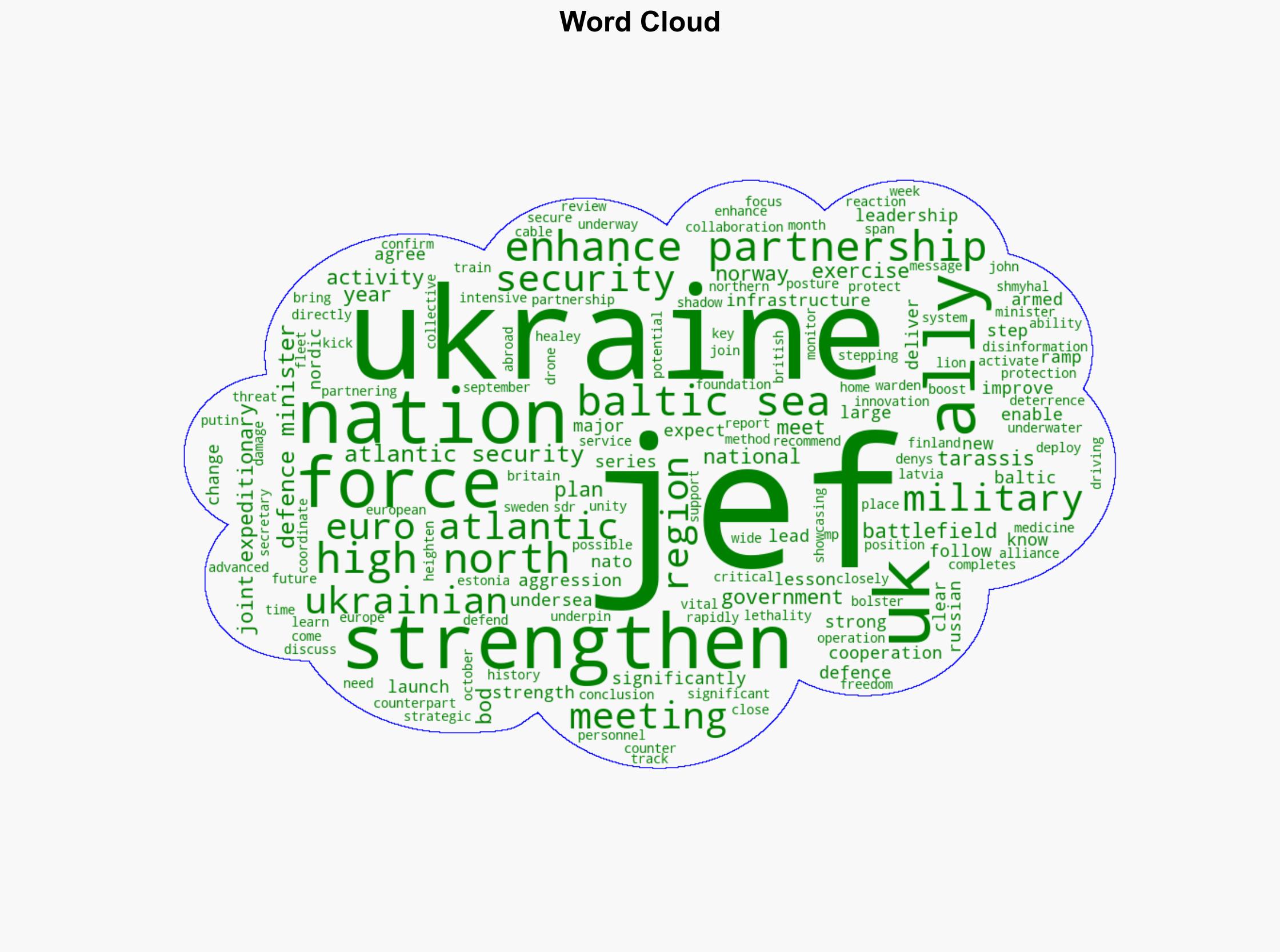 Joint Expeditionary Force launches enhanced partnership with Ukraine as allies step up further - Www.gov.uk - Image 1