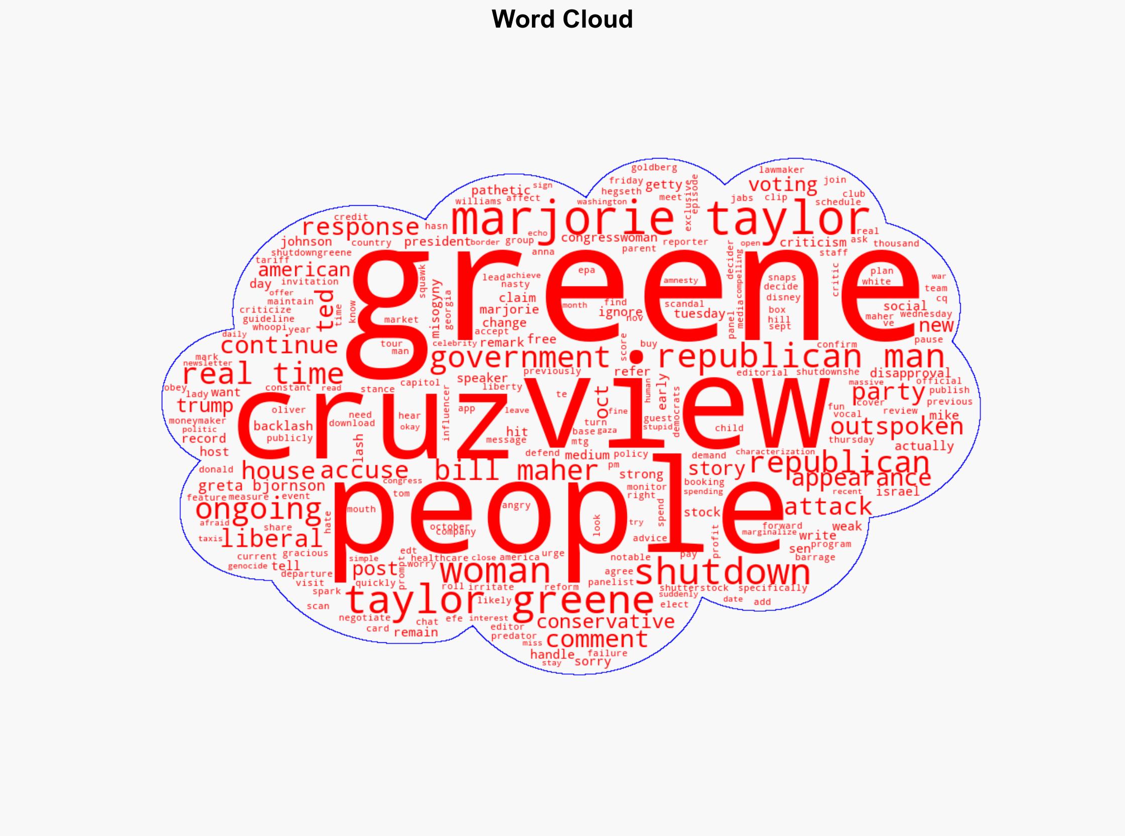 Marjorie Taylor Greene Accuses 'Pathetic Republican Men' of Misogyny After Ted Cruz Tells People to Ignore Her - PEOPLE - Image 1