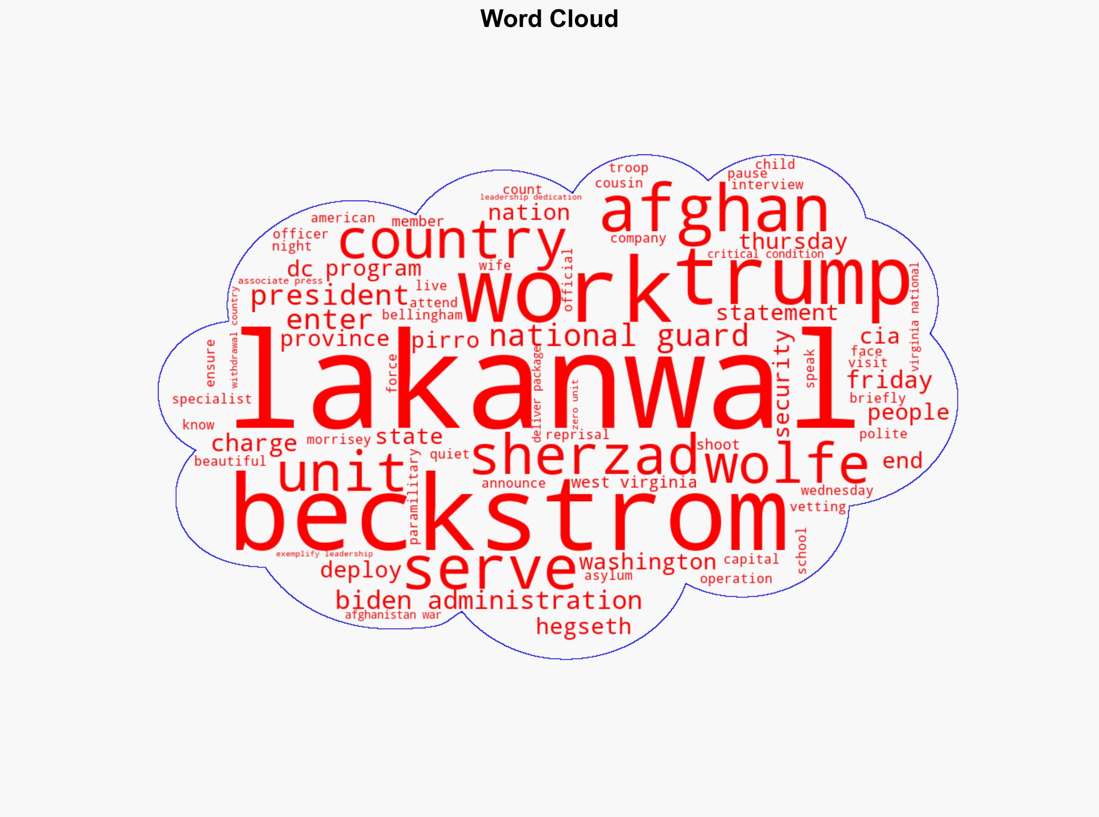 National Guard shooting suspect faces murder charge as US halts all asylum decisions - Image 1
