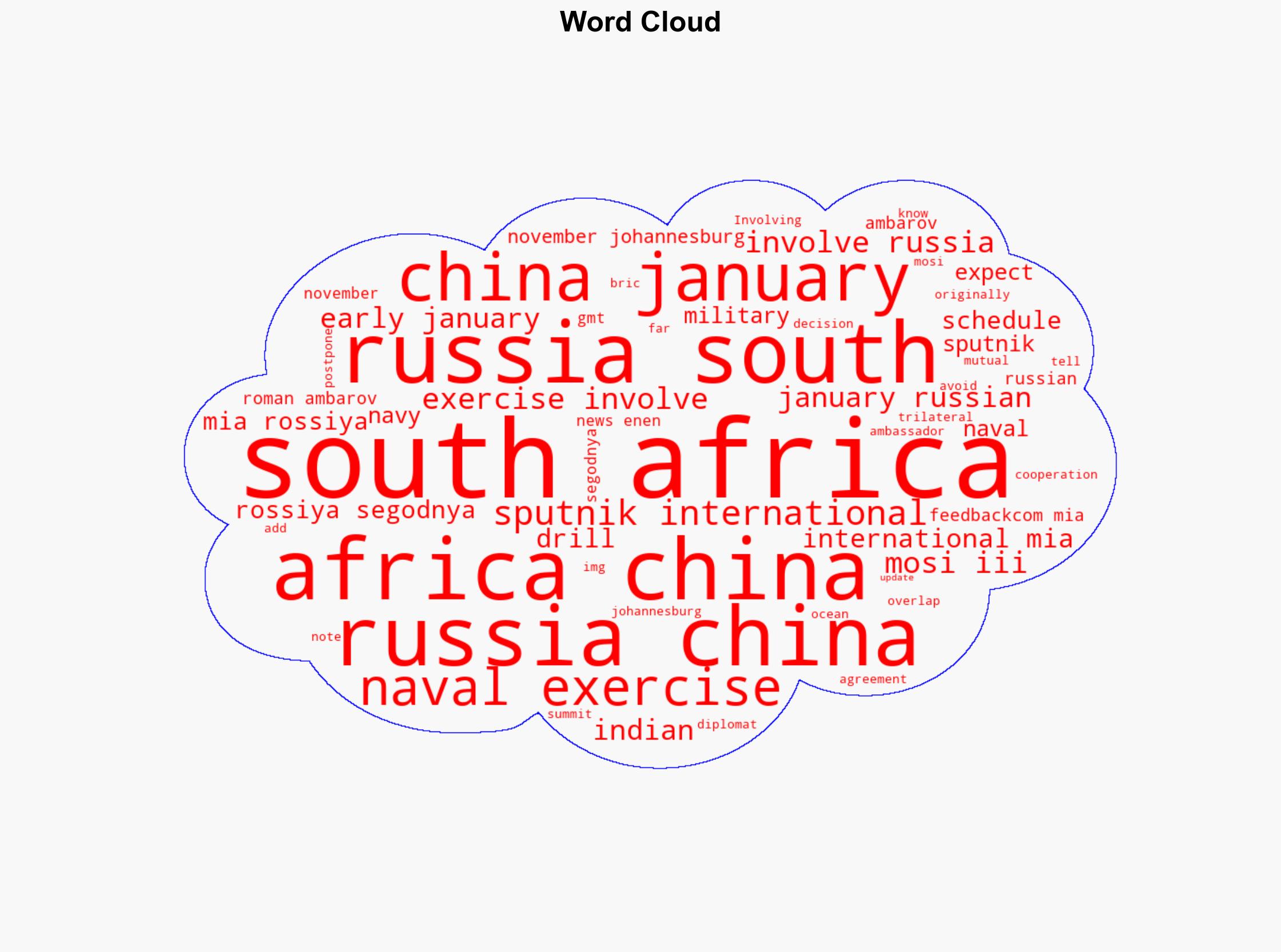 Naval Exercises Involving Russia South Africa China Expected in January 2026 - Ambassador - Sputnikglobe.com - Image 1