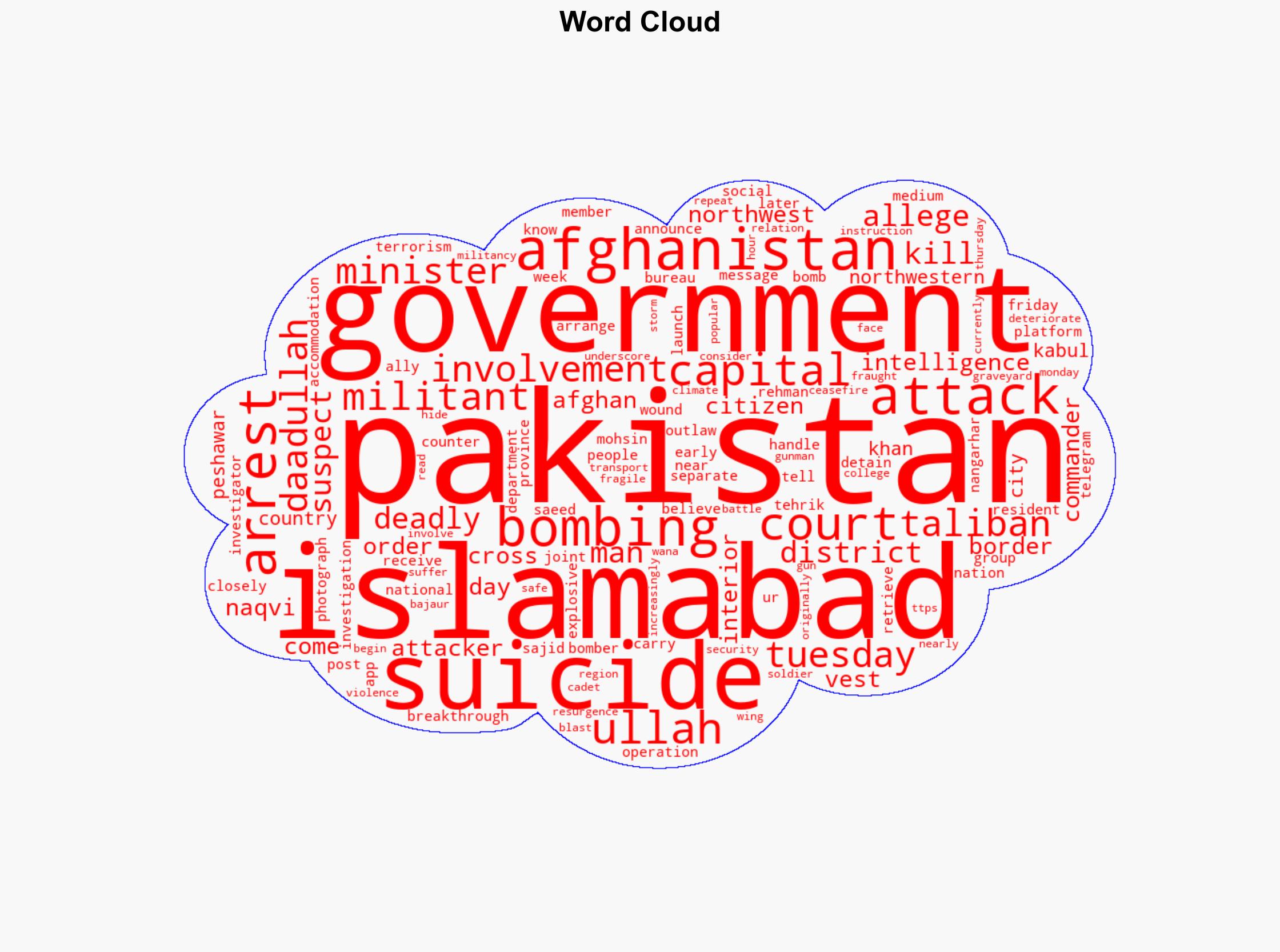 Pakistan says it has arrests 4 militants over involvement in suicide bombing at Islamabad court - ABC News - Image 1
