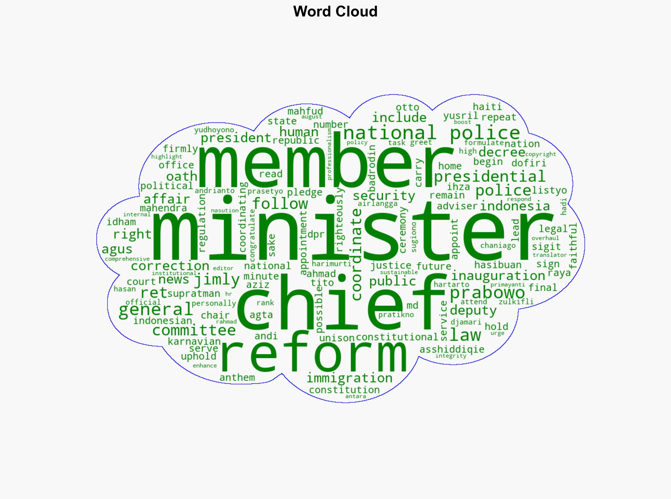 Prabowo inaugurates Jimly as head of 10-member Police Reform Committee - Antaranews.com - Image 1