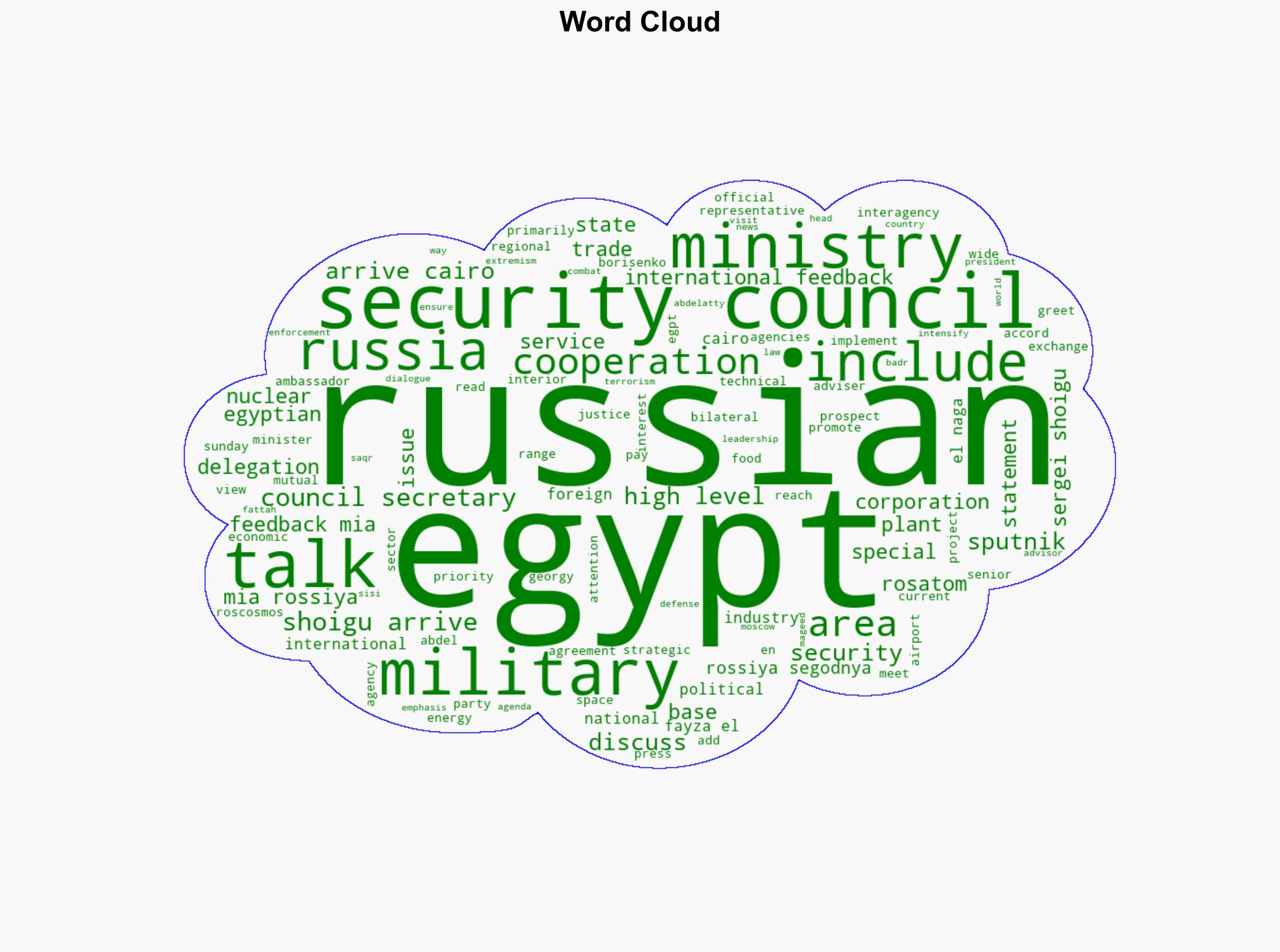 Russian Security Council Secretary Shoigu Arrives in Cairo for High-Level Talks - Sputnikglobe.com - Image 1