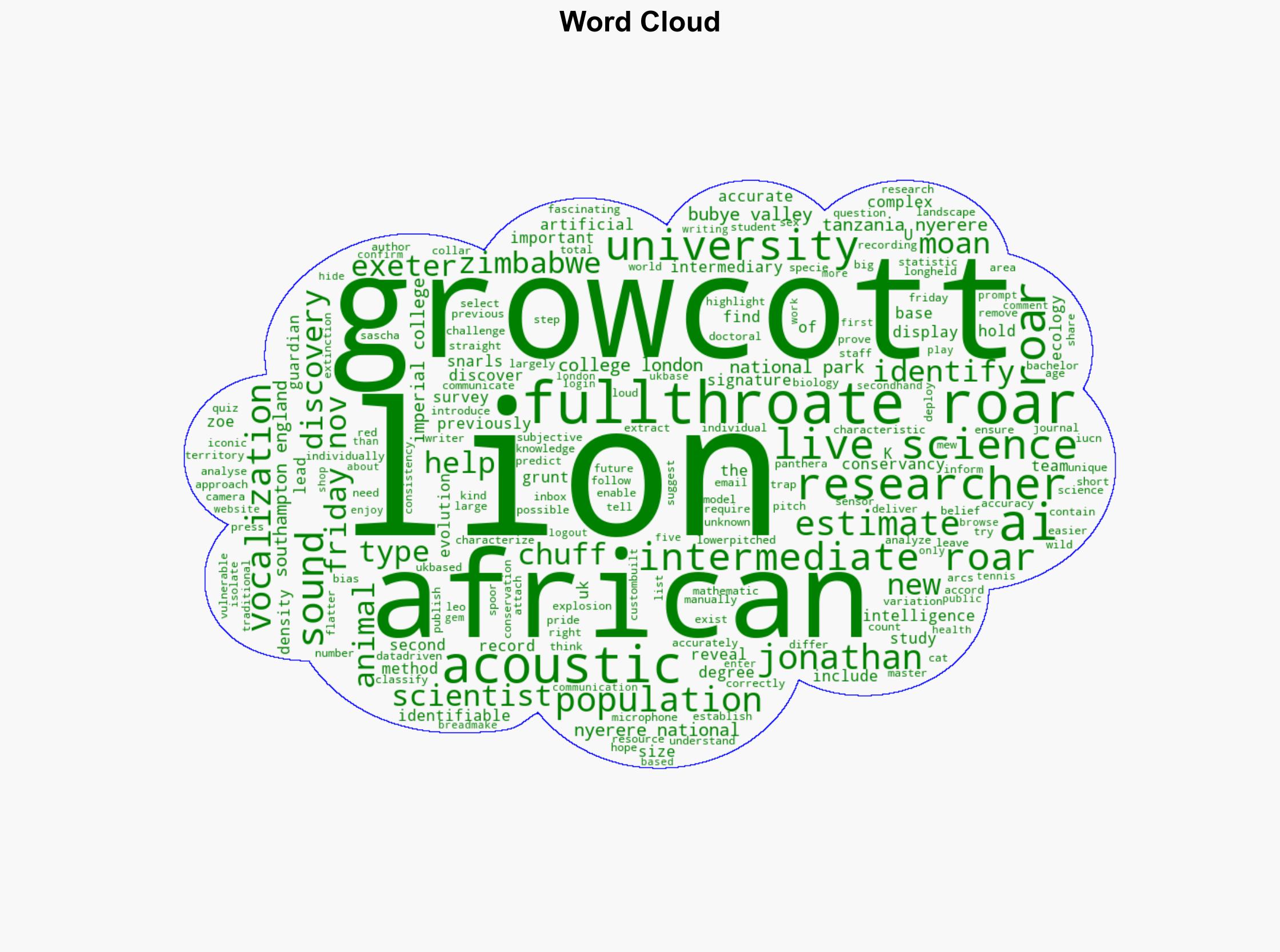 Scientists discover new type of lion roar - Image 1