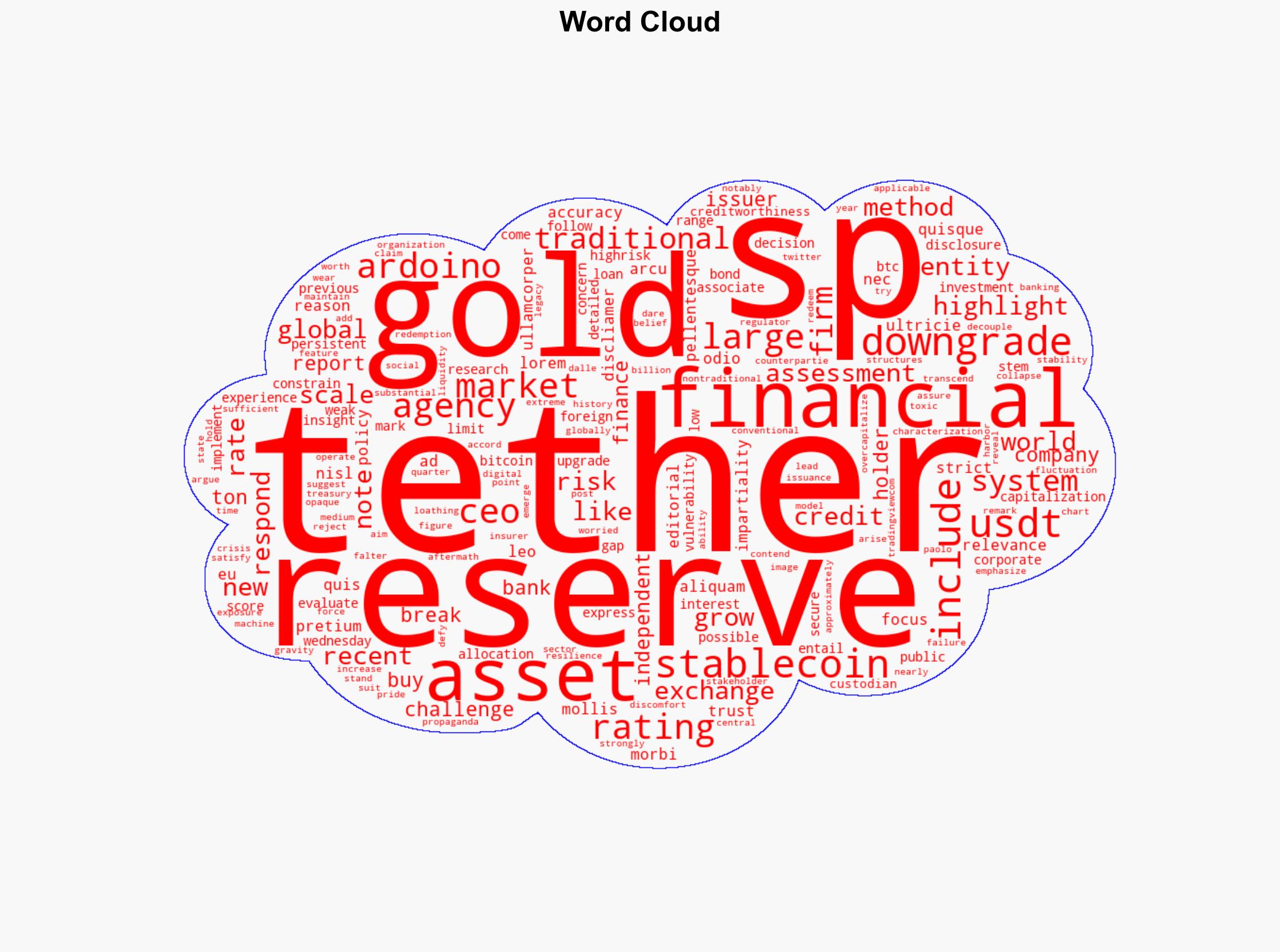 Tether Faces Downgrade By SP Global Amid Concerns Over Disclosure And Assets Holdings - Image 1