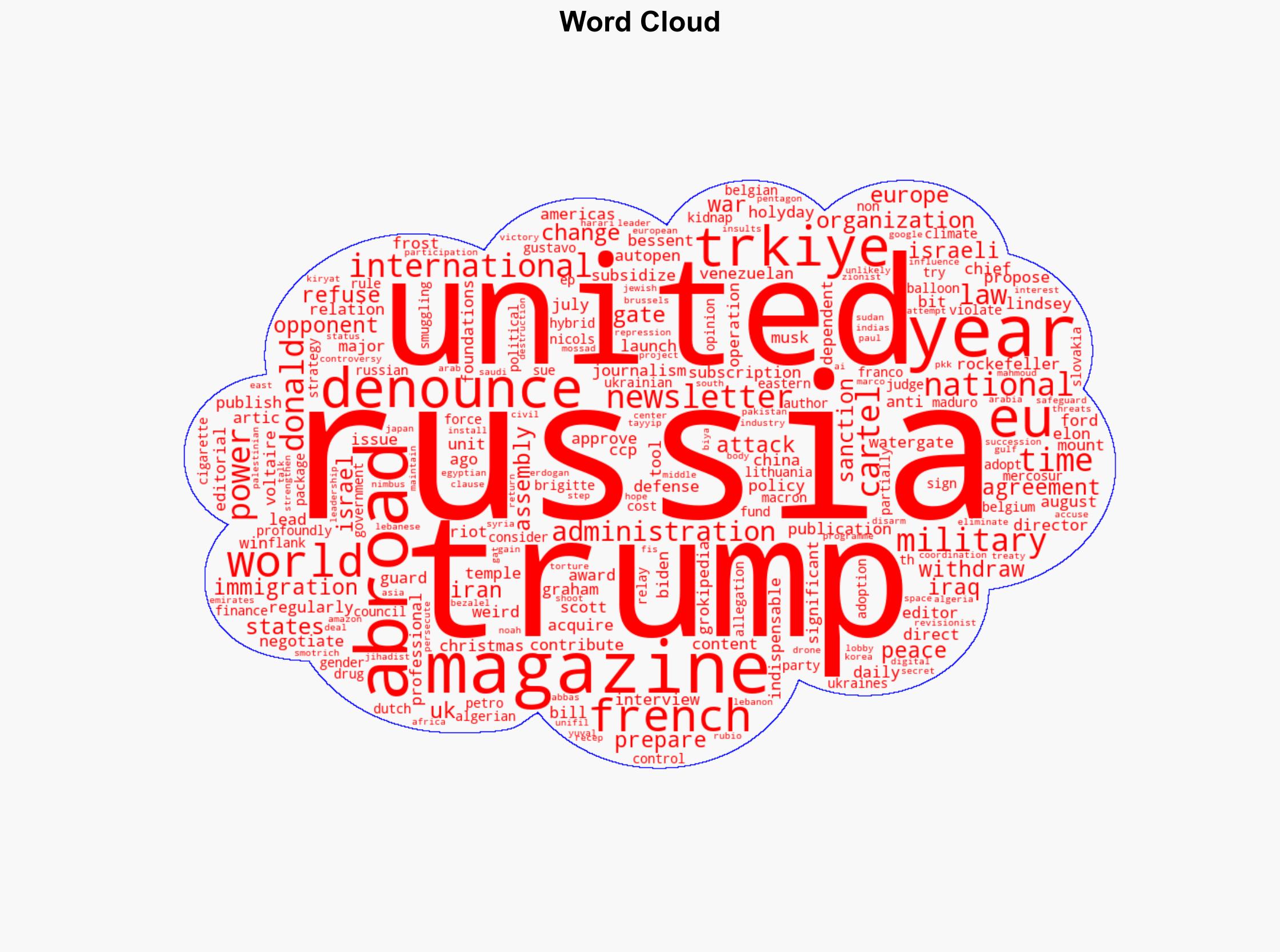 Voltaire International Newsletter N149 - Red Voltaire - Image 1