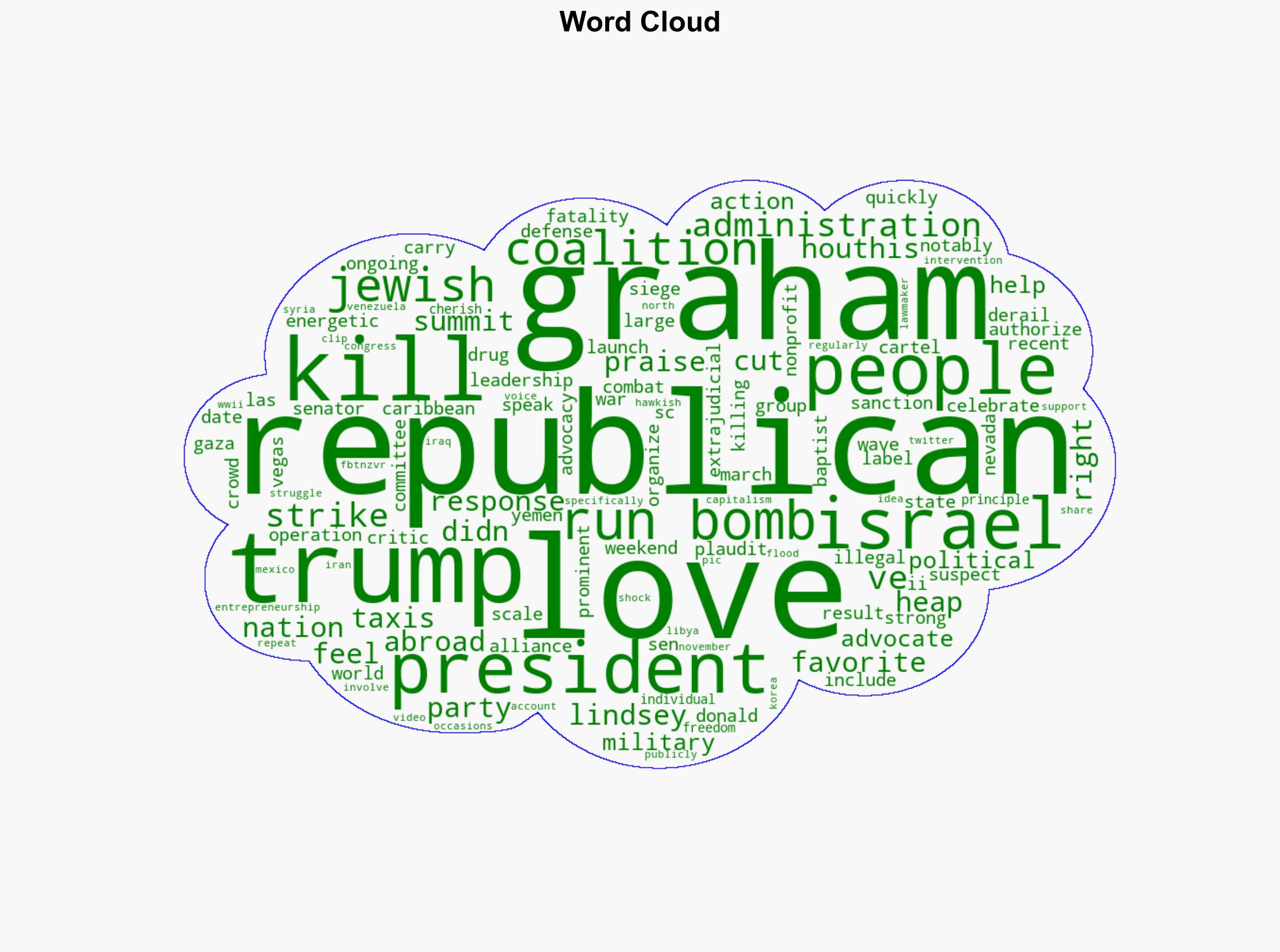 'Were killing all the right people' Lindsey Graham stuns with latest Trump praise - Raw Story - Image 1