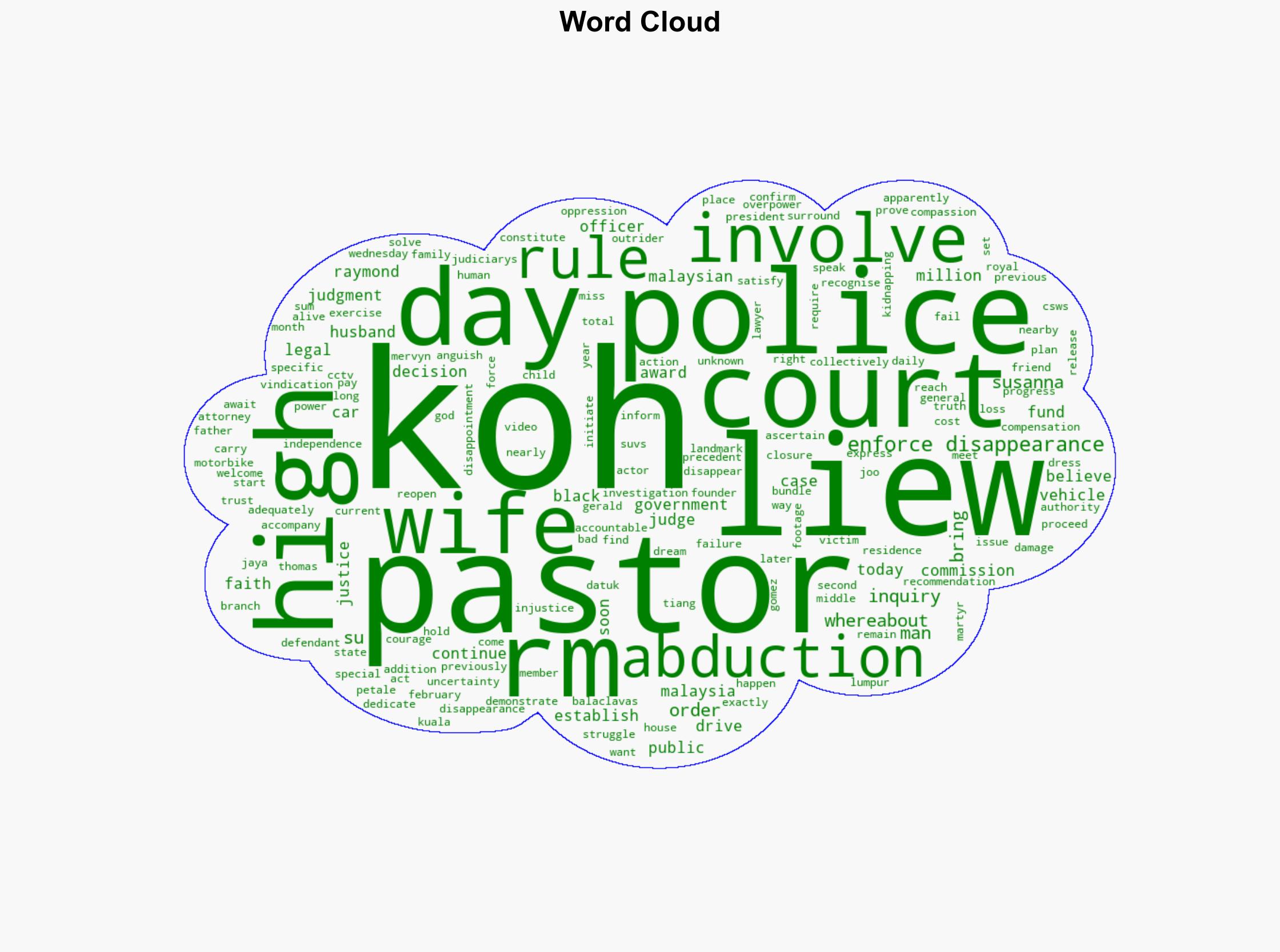 Wife of missing Malaysian pastor awarded millions by court over his enforced disappearance - Christiantoday.com - Image 1