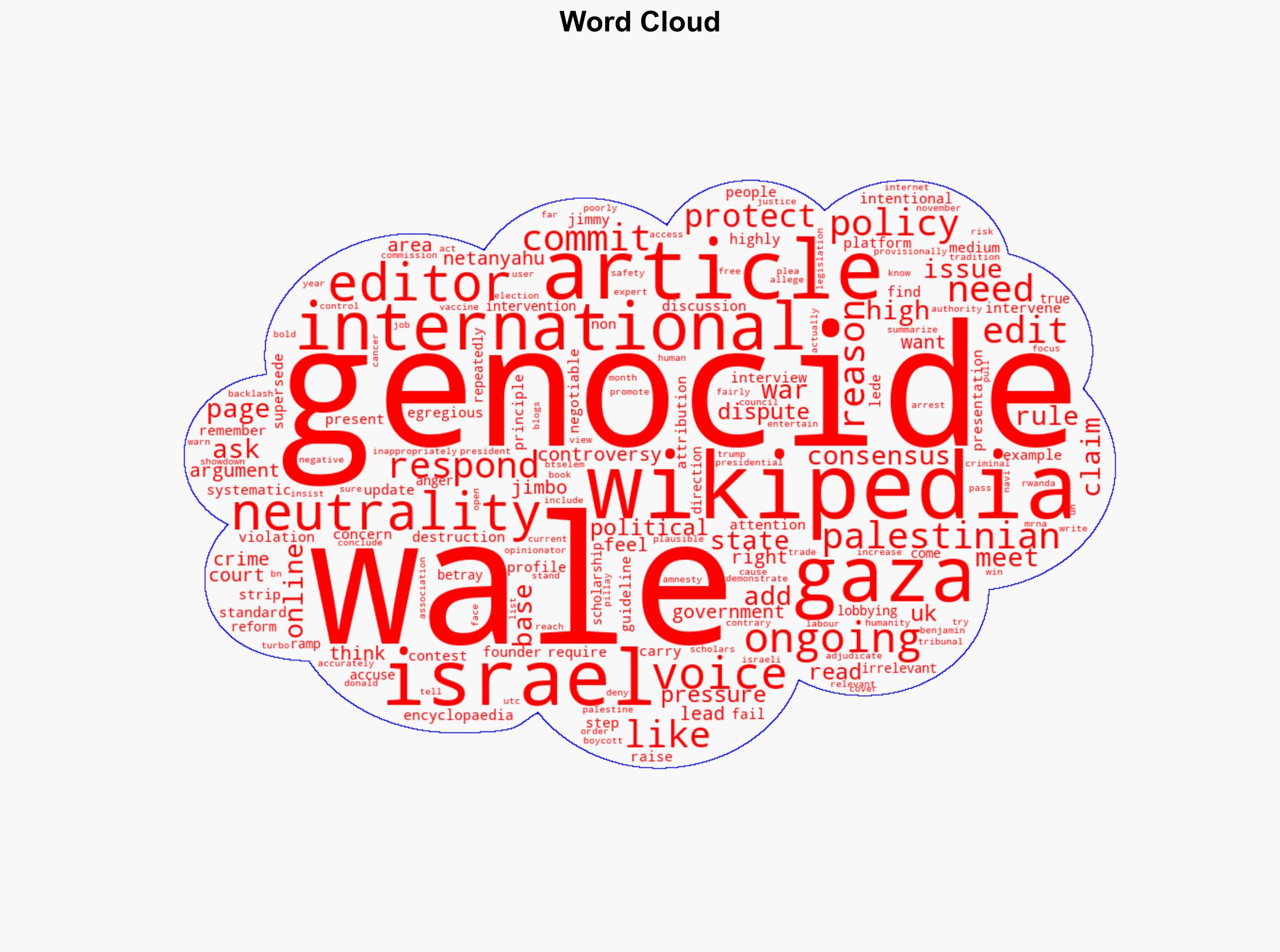 Wikipedia row erupts as Jimmy Wales intervenes on 'Gaza genocide' page - The National - Image 1