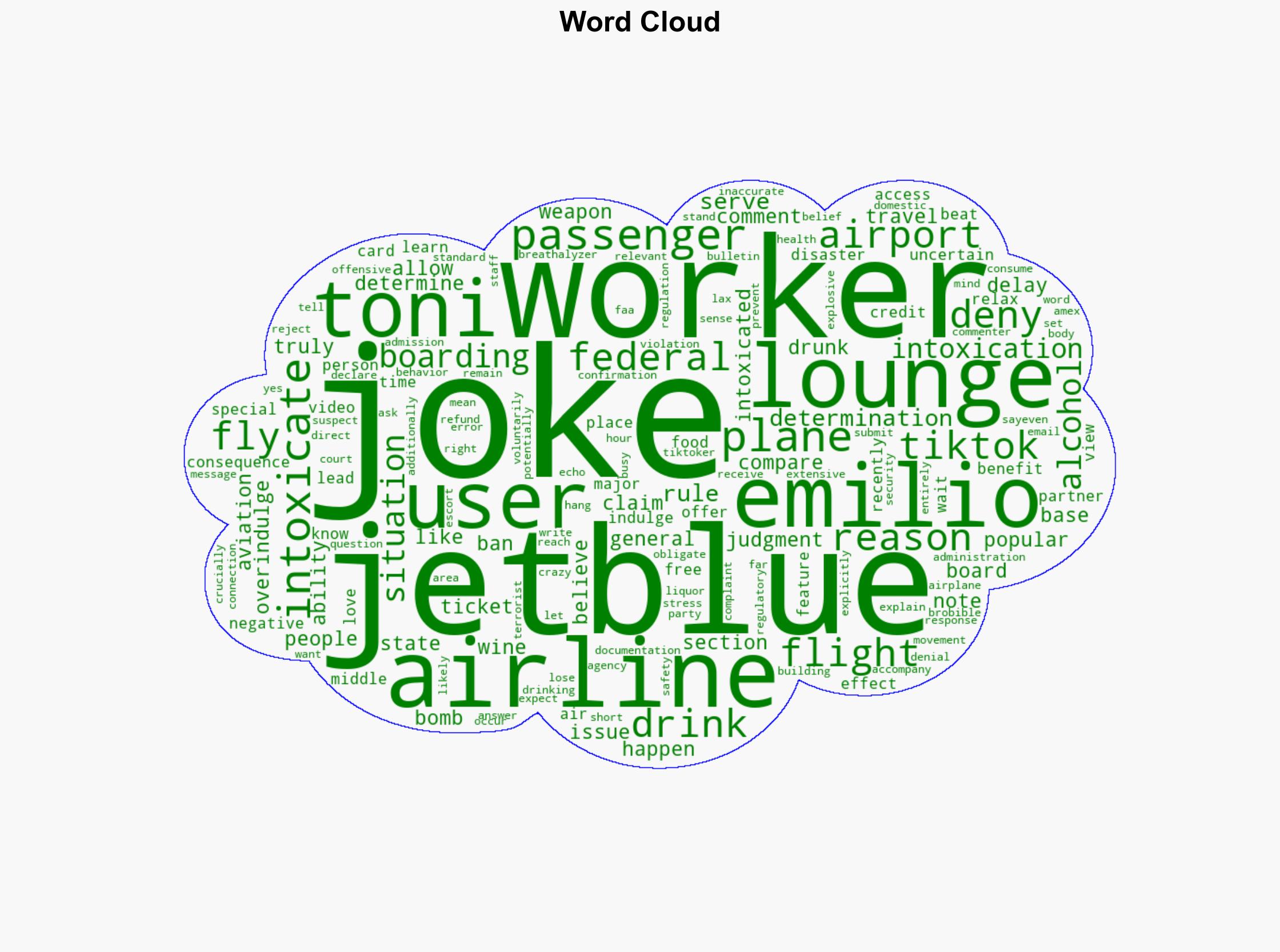 You Volunteered That Information Woman Jokes About Having Glass Of Wine In The American Express Lounge Then JetBlue Doesnt Let Her Board - BroBible - Image 1