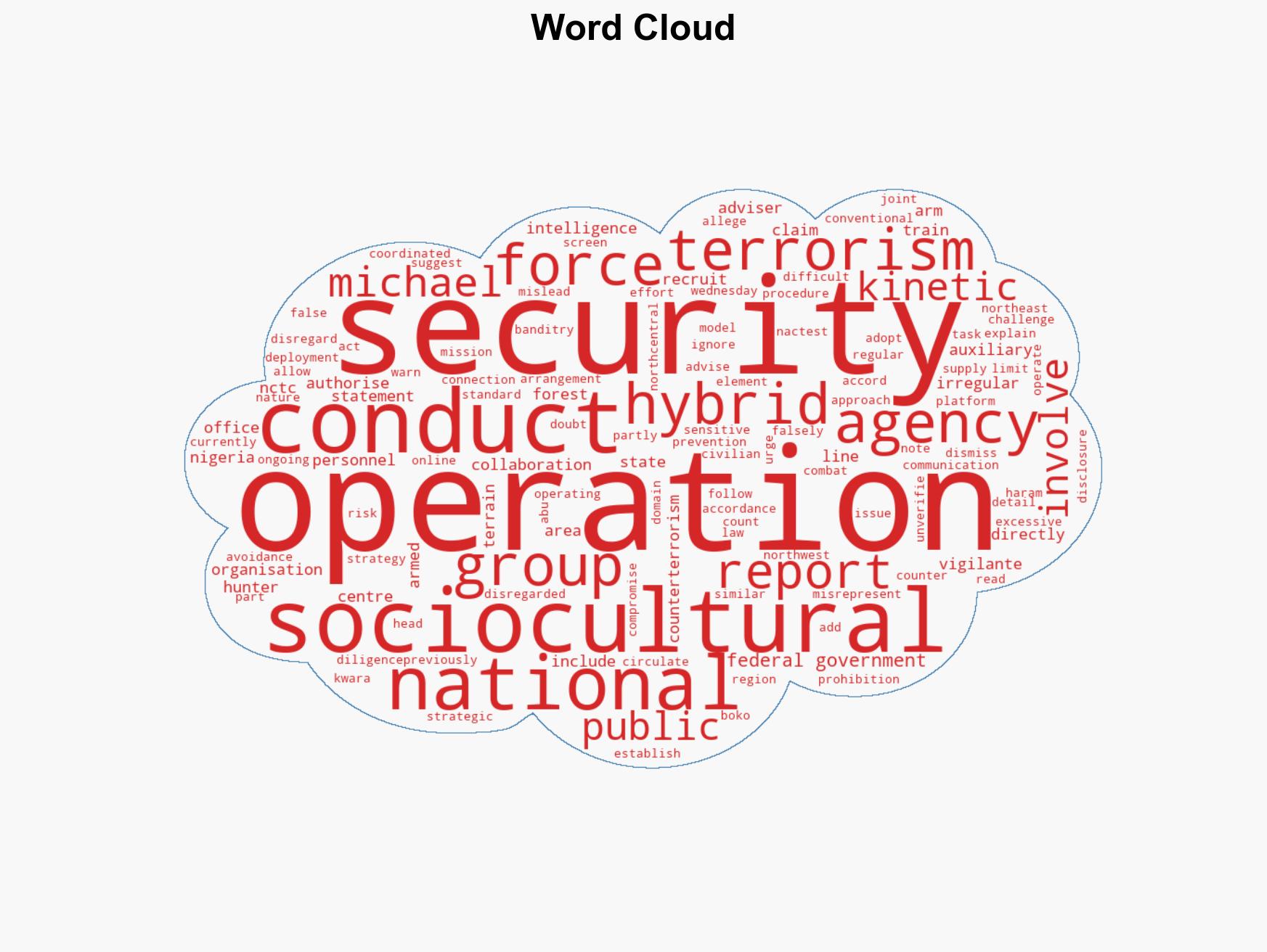 FG not arming socio-cultural groups for security operations NCTC - Image 1