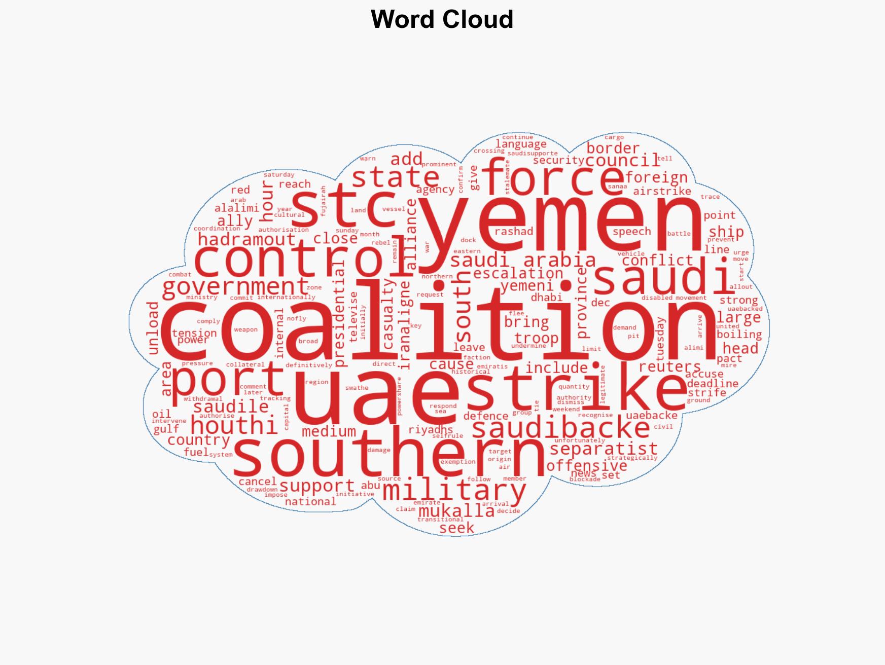 Saudi-led coalition launches air strike at Yemen's Mukalla port - Image 1