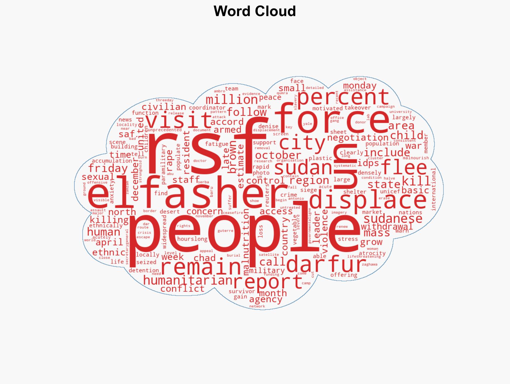 UN finds Sudans el-Fasher a crime scene first access since RSF takeover - Image 1