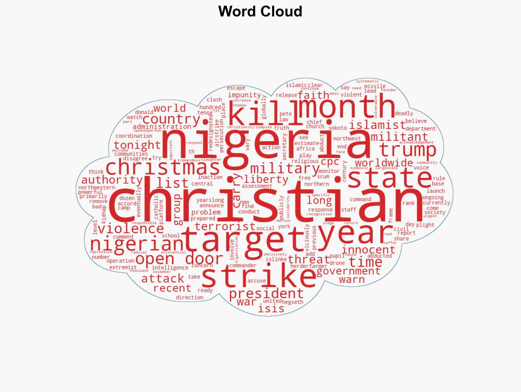 US carries out strikes on Islamic State in Nigeria over violence against Christians - Image 1