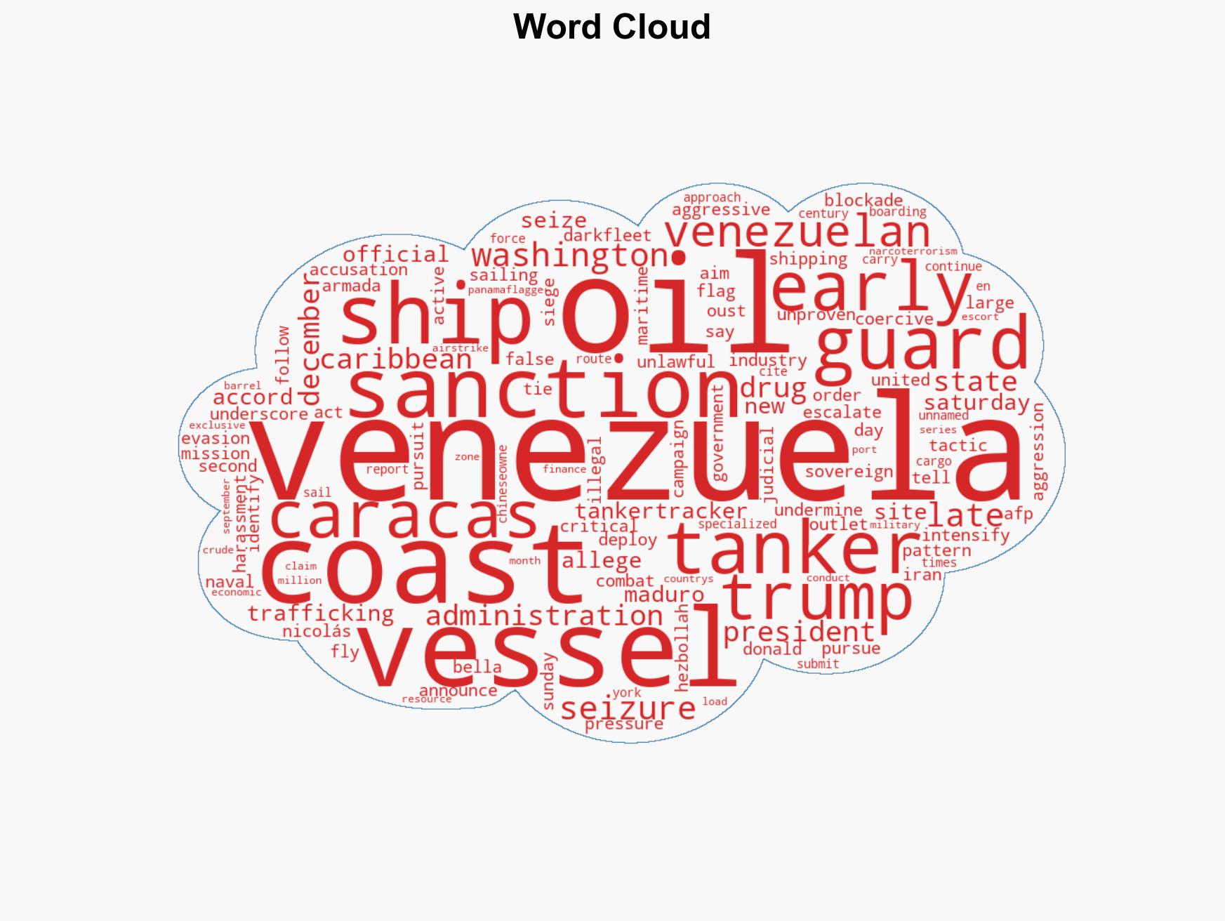 US in 'pursuit' of third Venezuelan oil tanker in Caribbean piracy series - Image 1