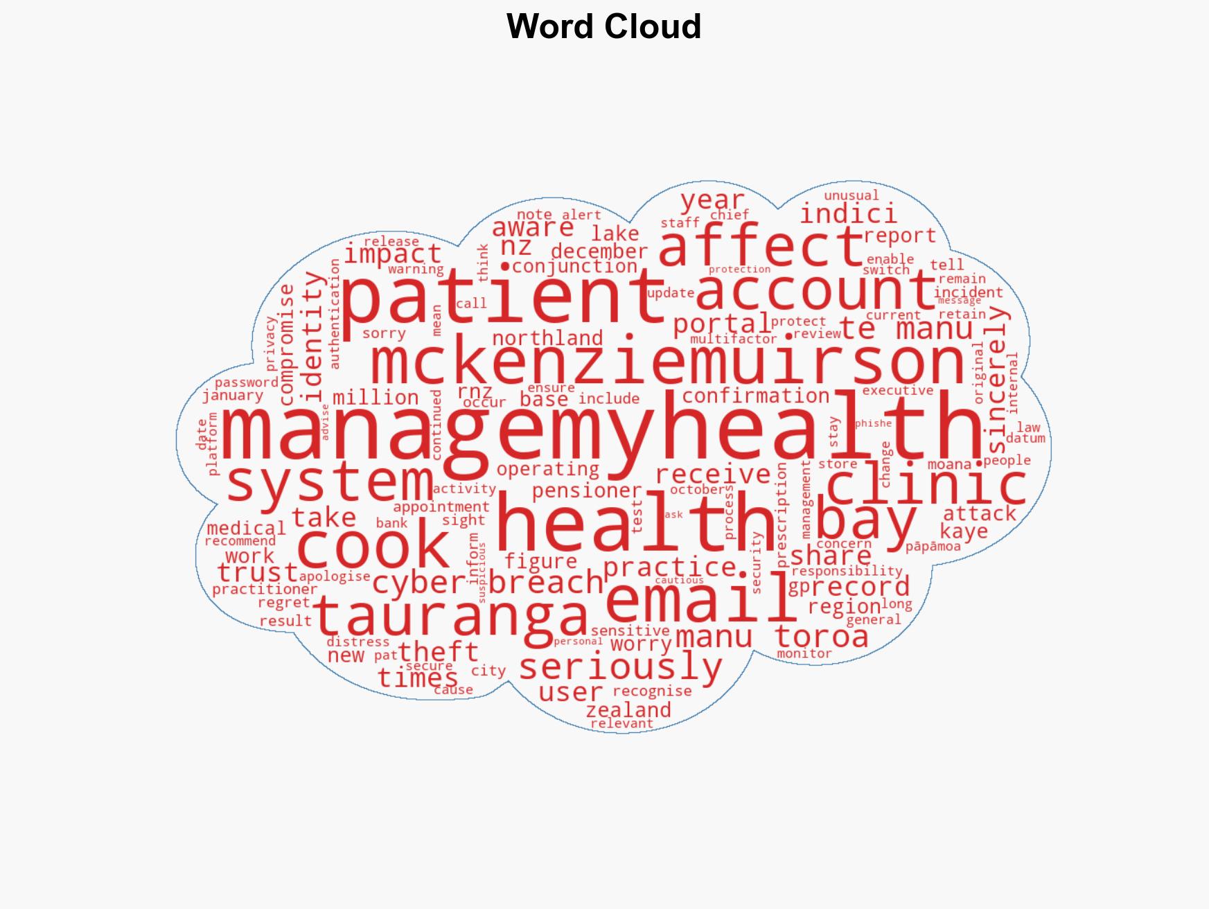 ManageMyHealth cyber attack Tauranga patient fears identity theft - Image 1