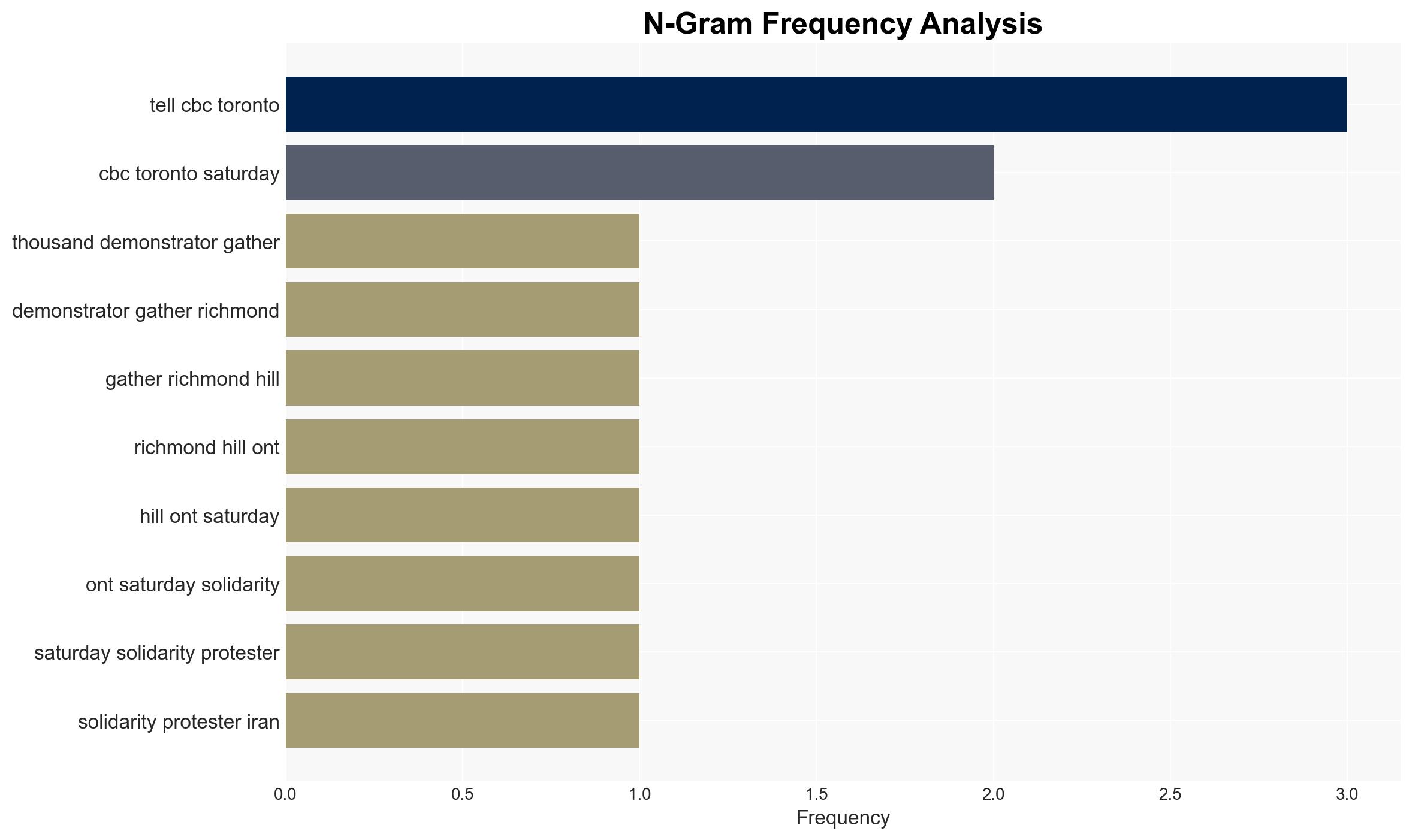 Richmond Hill march draws 1000 in solidarity with Iran protesters - Image 4