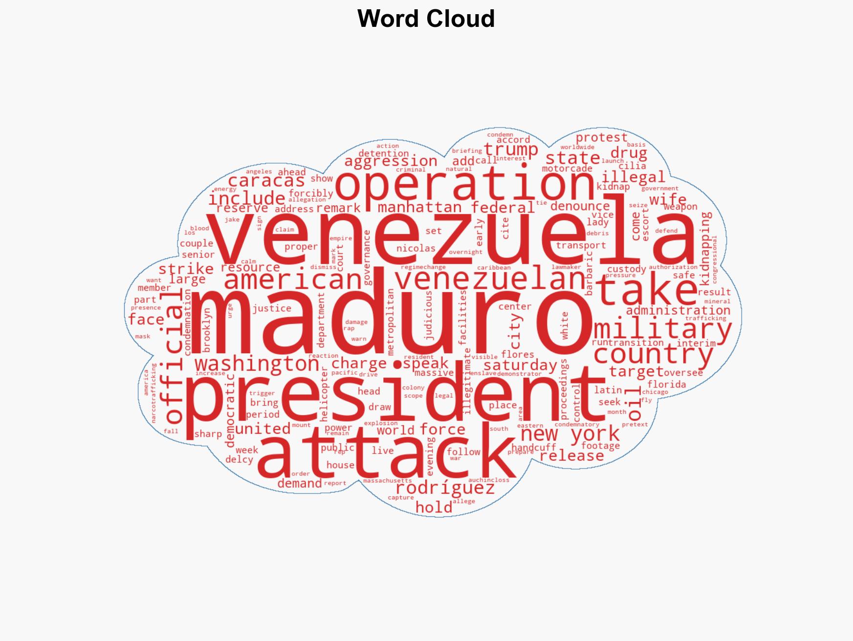 Venezuelan president wife taken to New York following kidnapping - Image 1