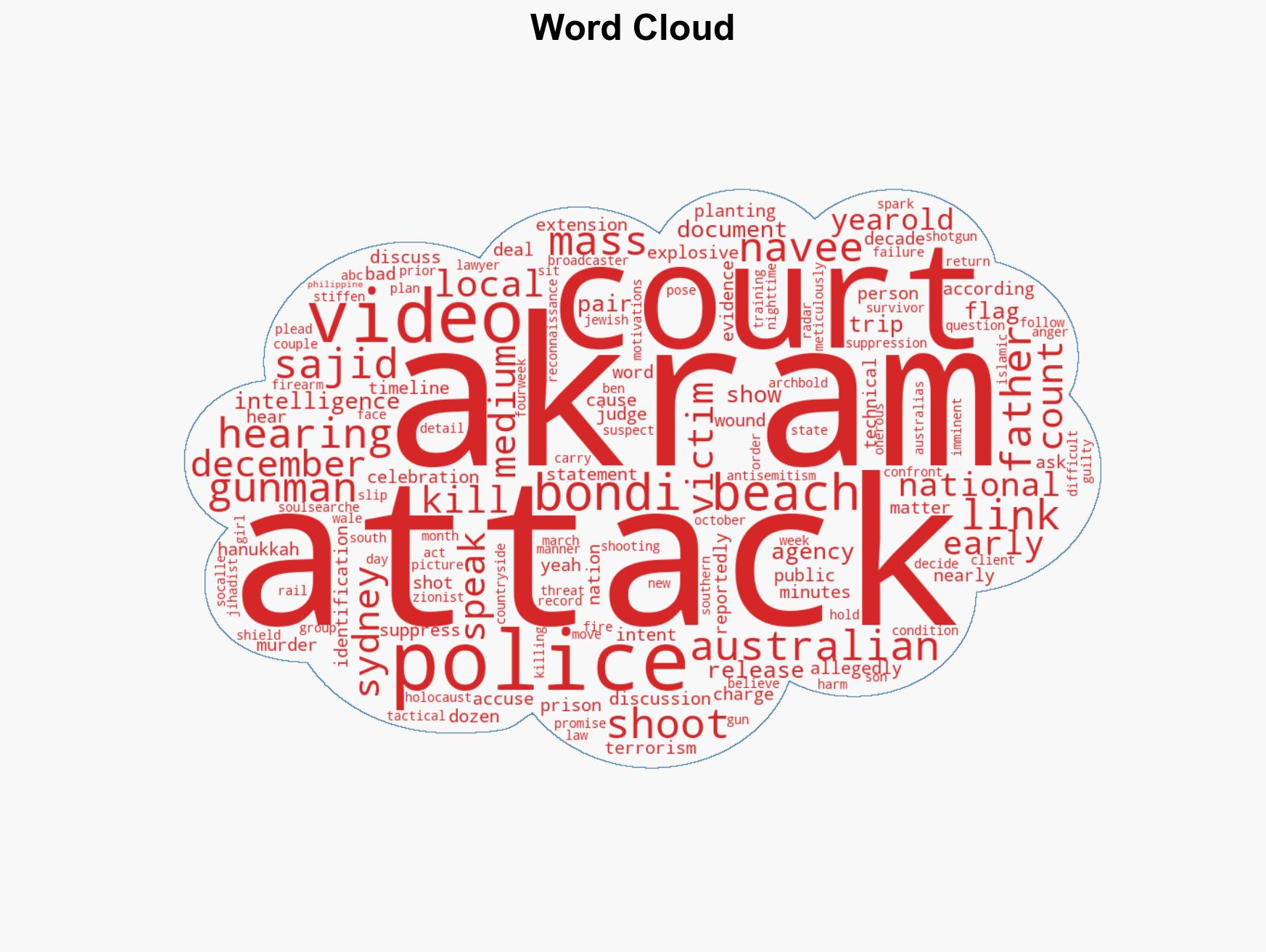 Accused Bondi gunman Naveed Akram appears in court - Image 1