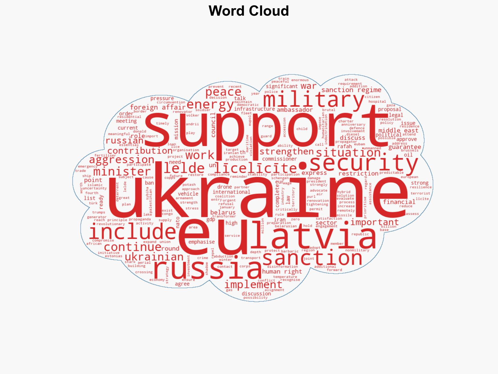 Ambassador of Latvia to the EU timely and predictable military support must be provided to Ukraine to repel Russia's brutal aggression - Image 1