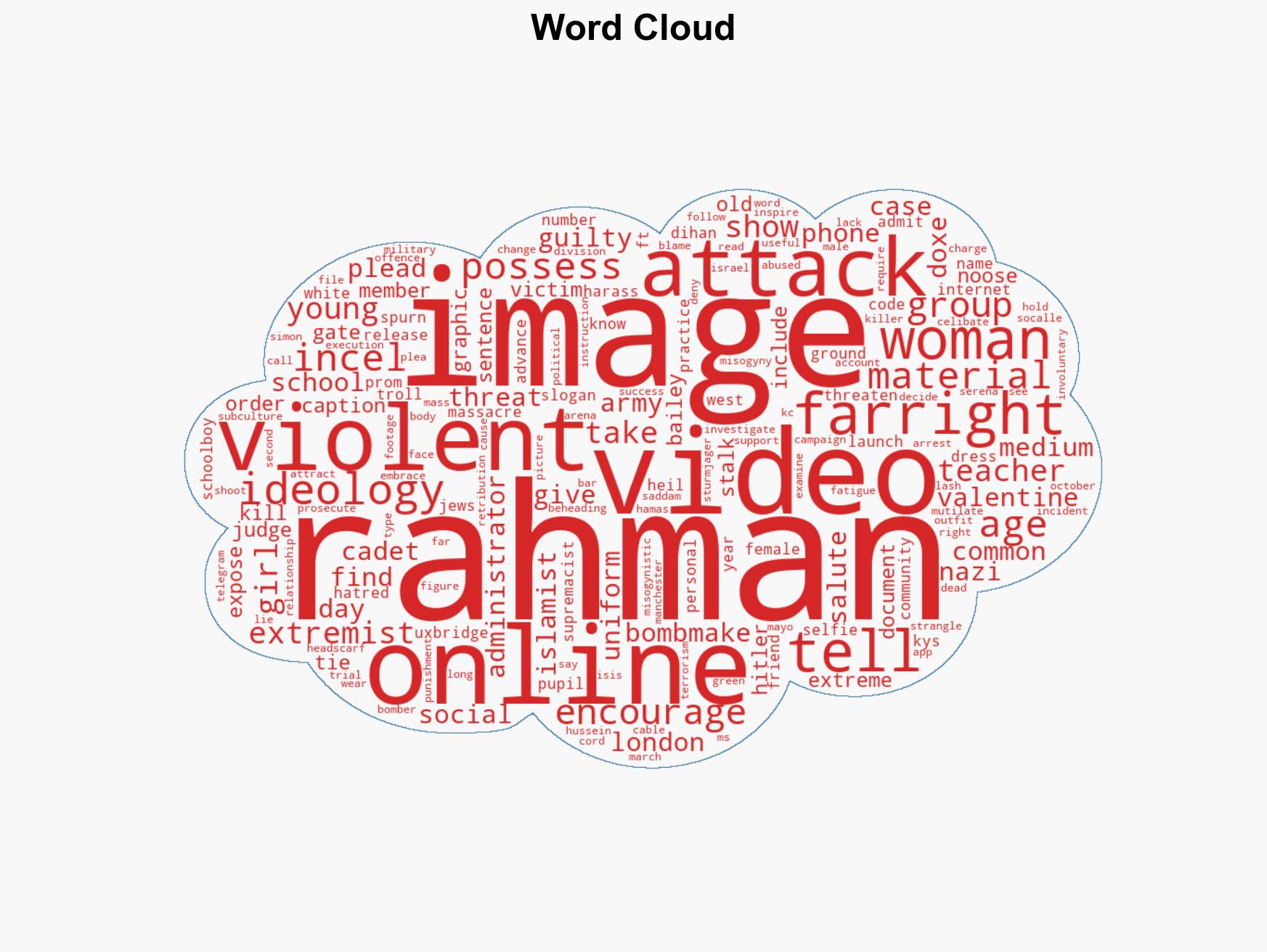 'Incel' schoolboy who threatened Valentine's Day massacre pleads guilty to terrorism offences - Image 1
