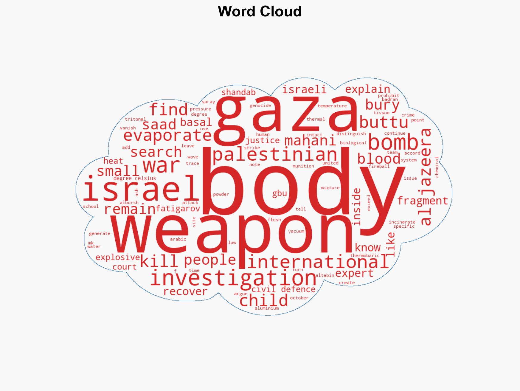 Israel used weapons in Gaza that made thousands of Palestinians evaporate - Image 1