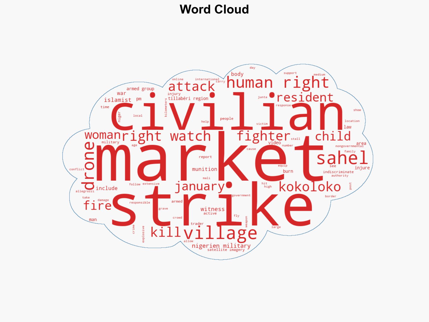 Niger Military Drone Strike Kills 17 Civilians - Image 1