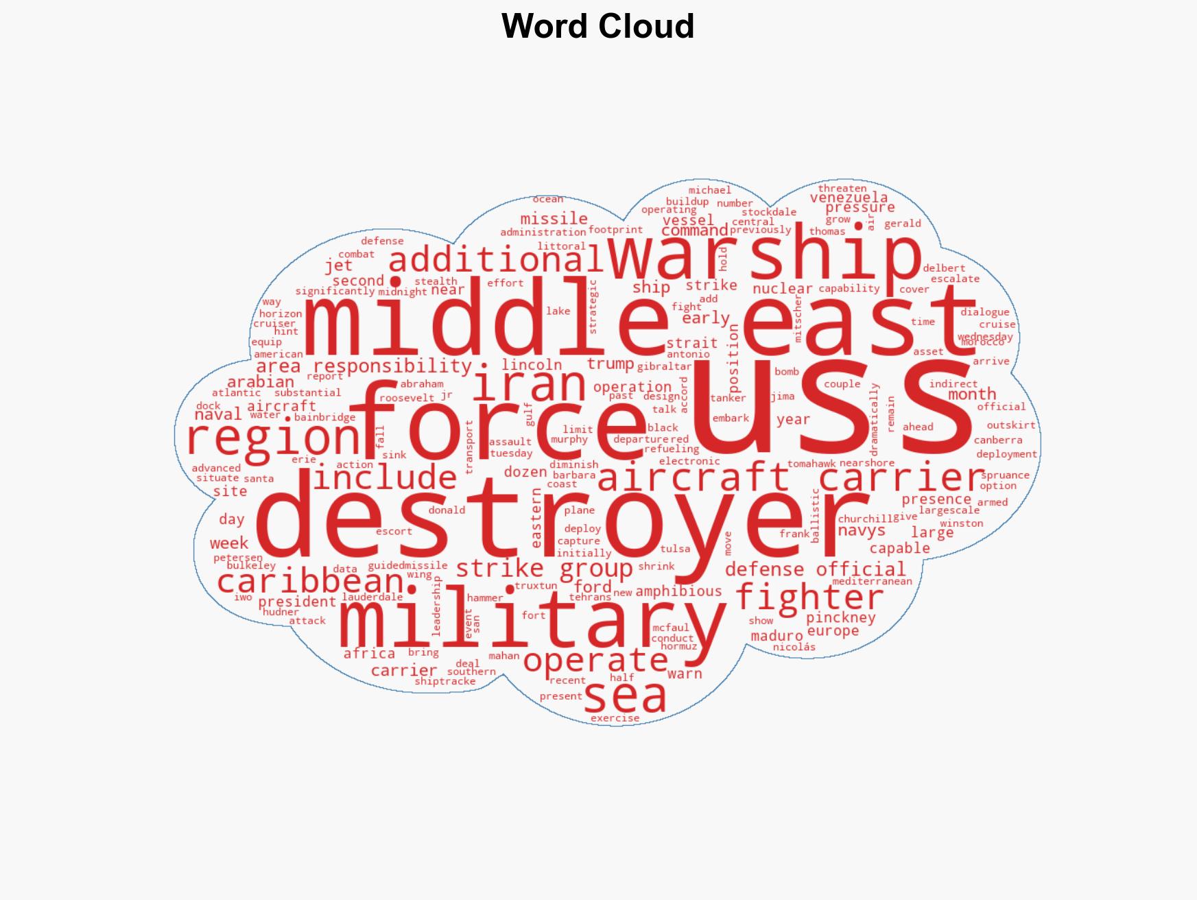 The US Navy is pulling more and more warships into its Middle East force buildup - Image 1