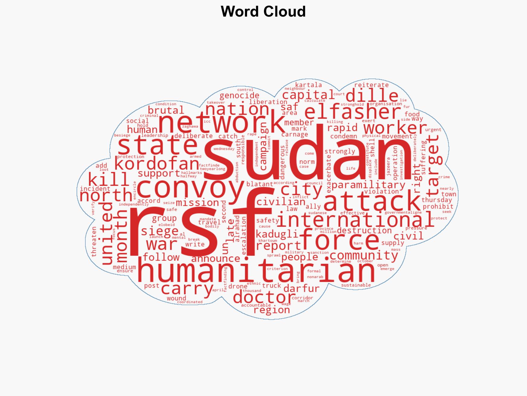Three aid workers killed 4 wounded in RSF drone attack in Sudans Kordofan - Image 1