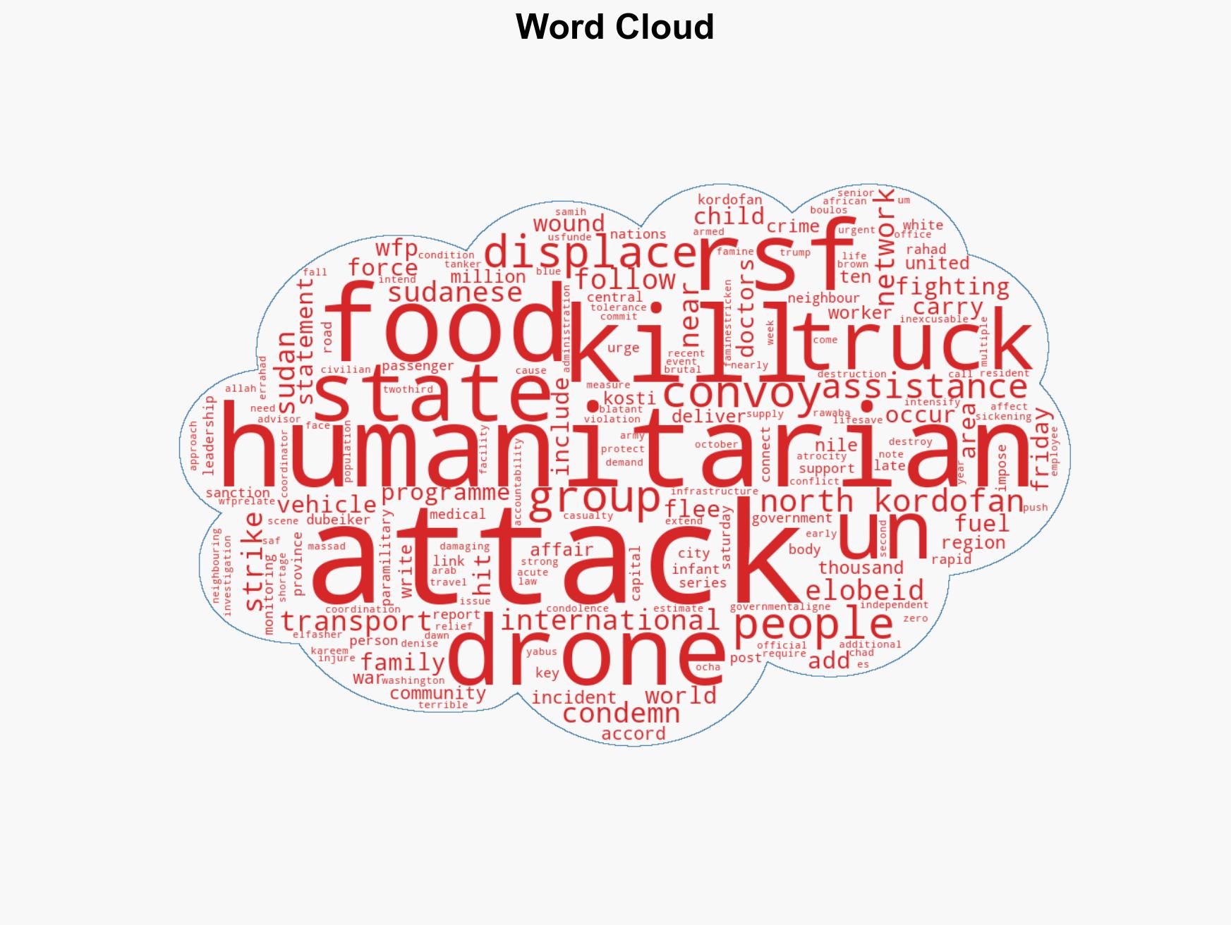 UN US condemn RSF drone strikes on aid deliveries in famine-hit Sudan - Image 1