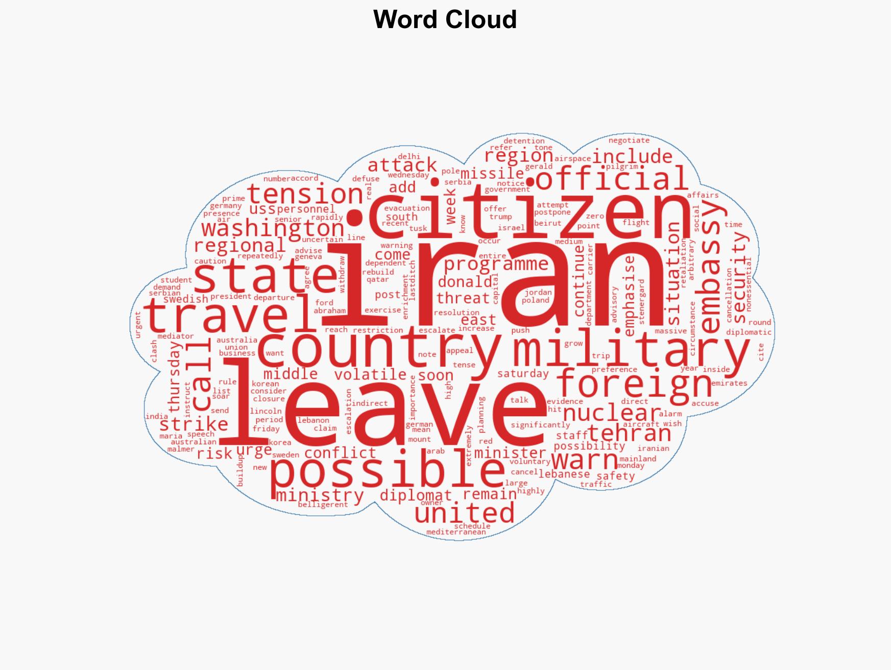 Which countries are urging citizens to leave Iran amid US threat of force - Image 1