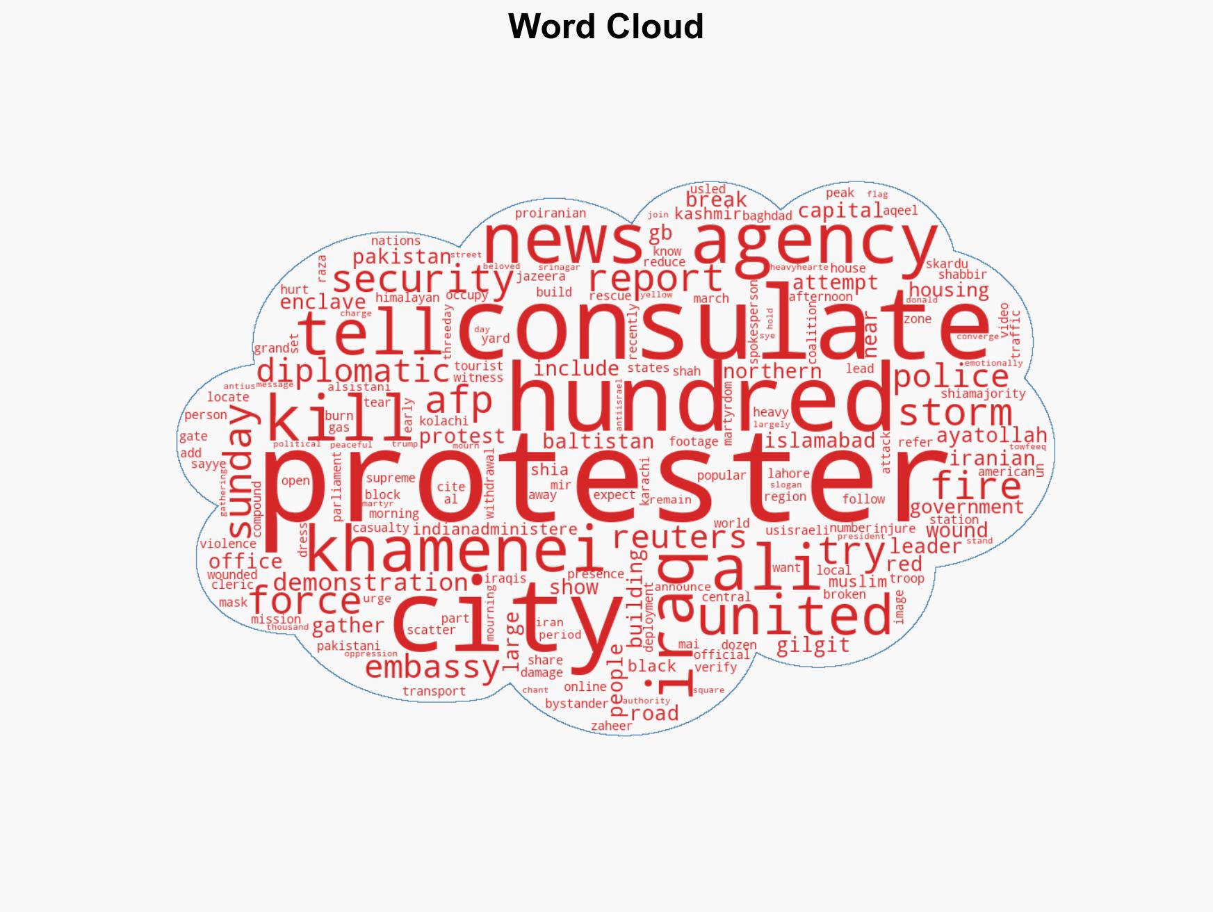 At least 9 killed in pro-Iran protest at US consulate in Pakistans Karachi - Image 1