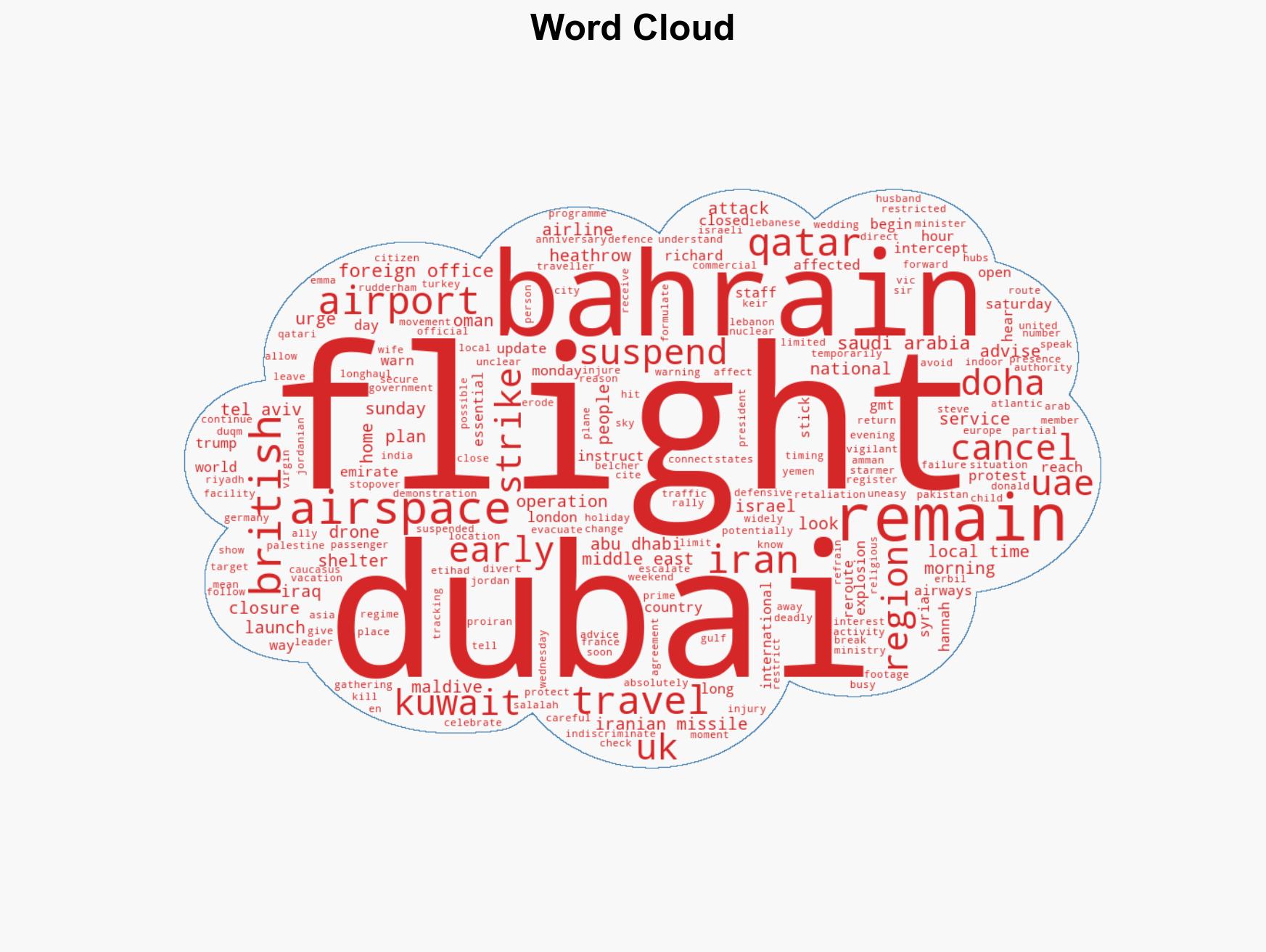 Flights cancelled as travel warnings issued - Image 1