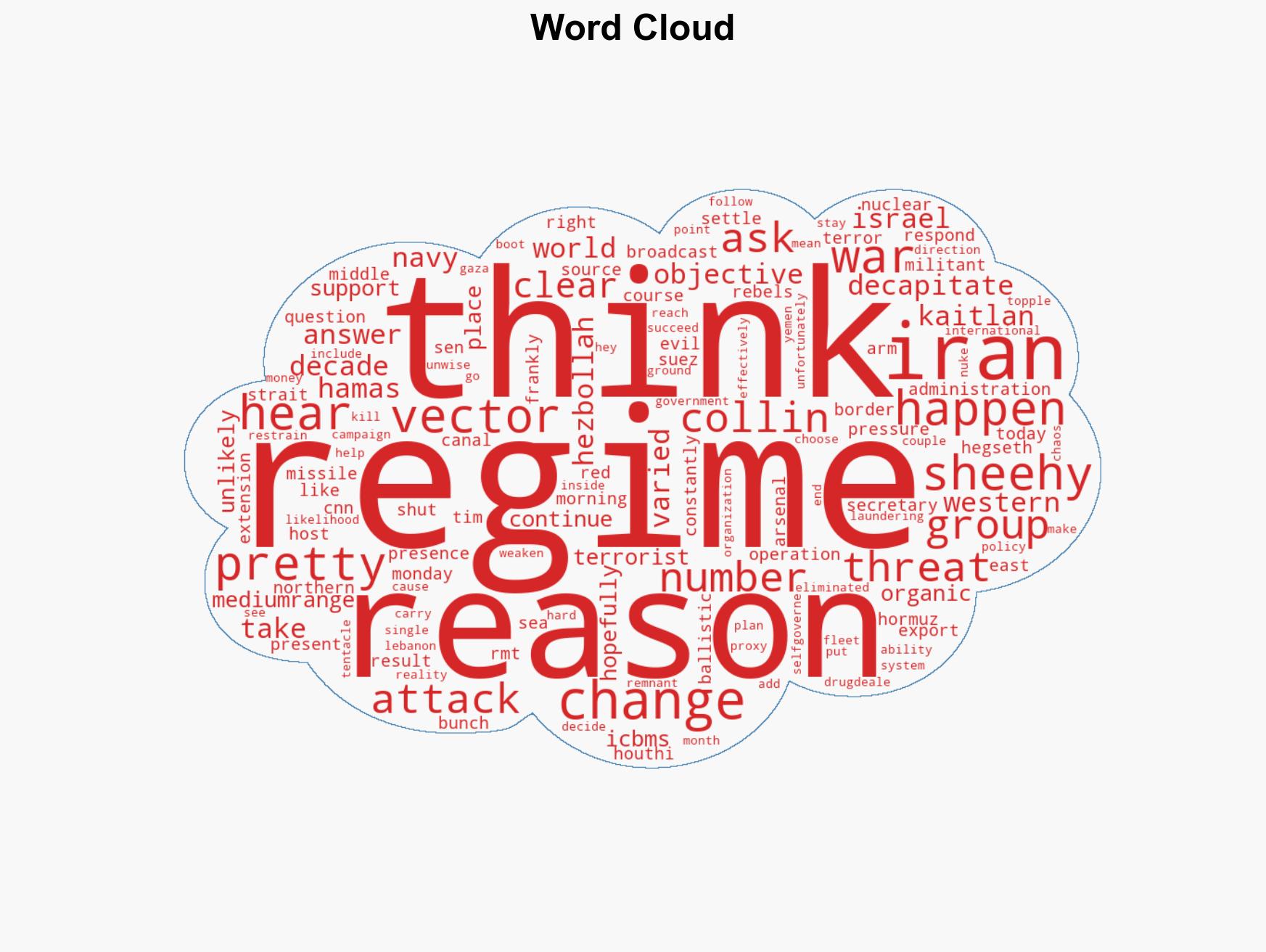 GOP Sen Sheehy 'Decapitating the Regime Is the Number One Objective' 'Pretty Clear' War Is Because of Regime Change - Image 1