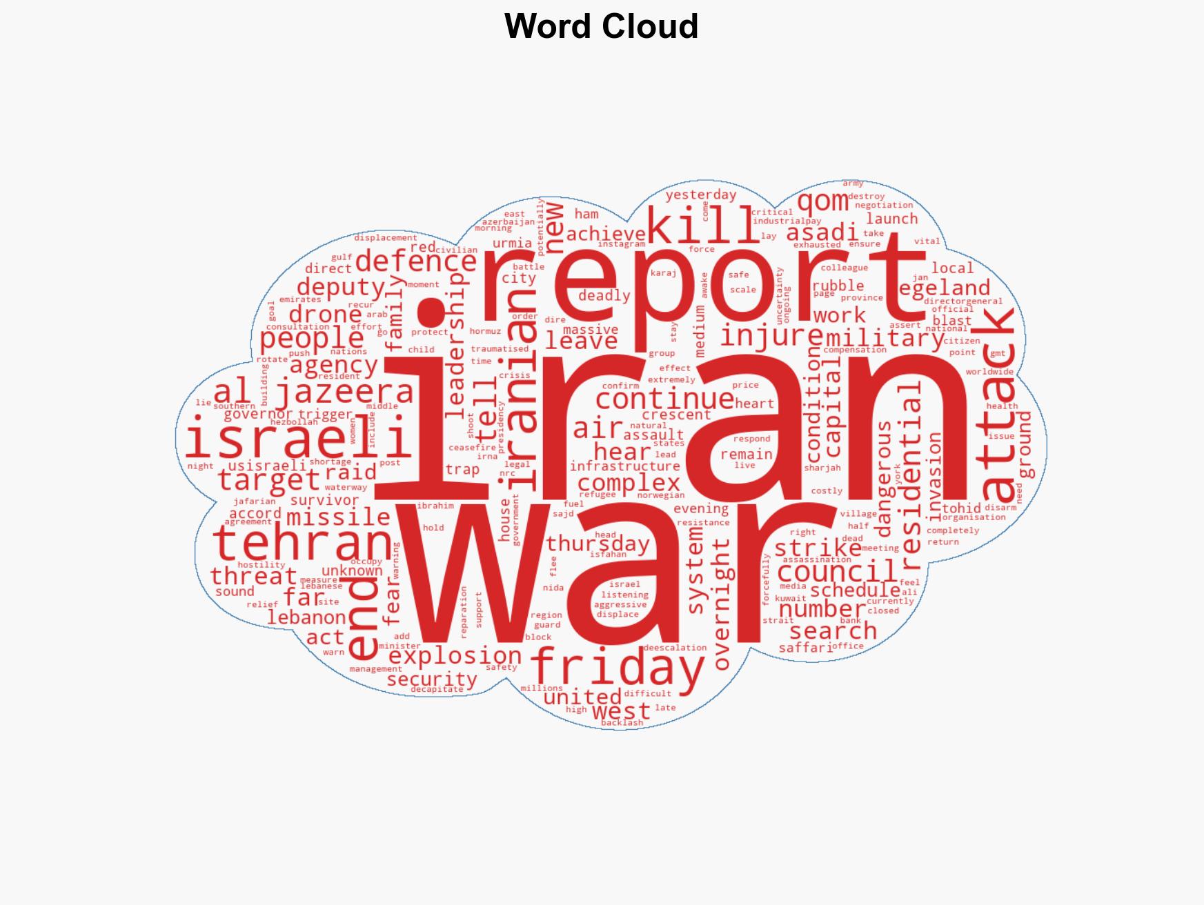 Iran emergency workers search for survivors after deadly US-Israel attacks - Image 1