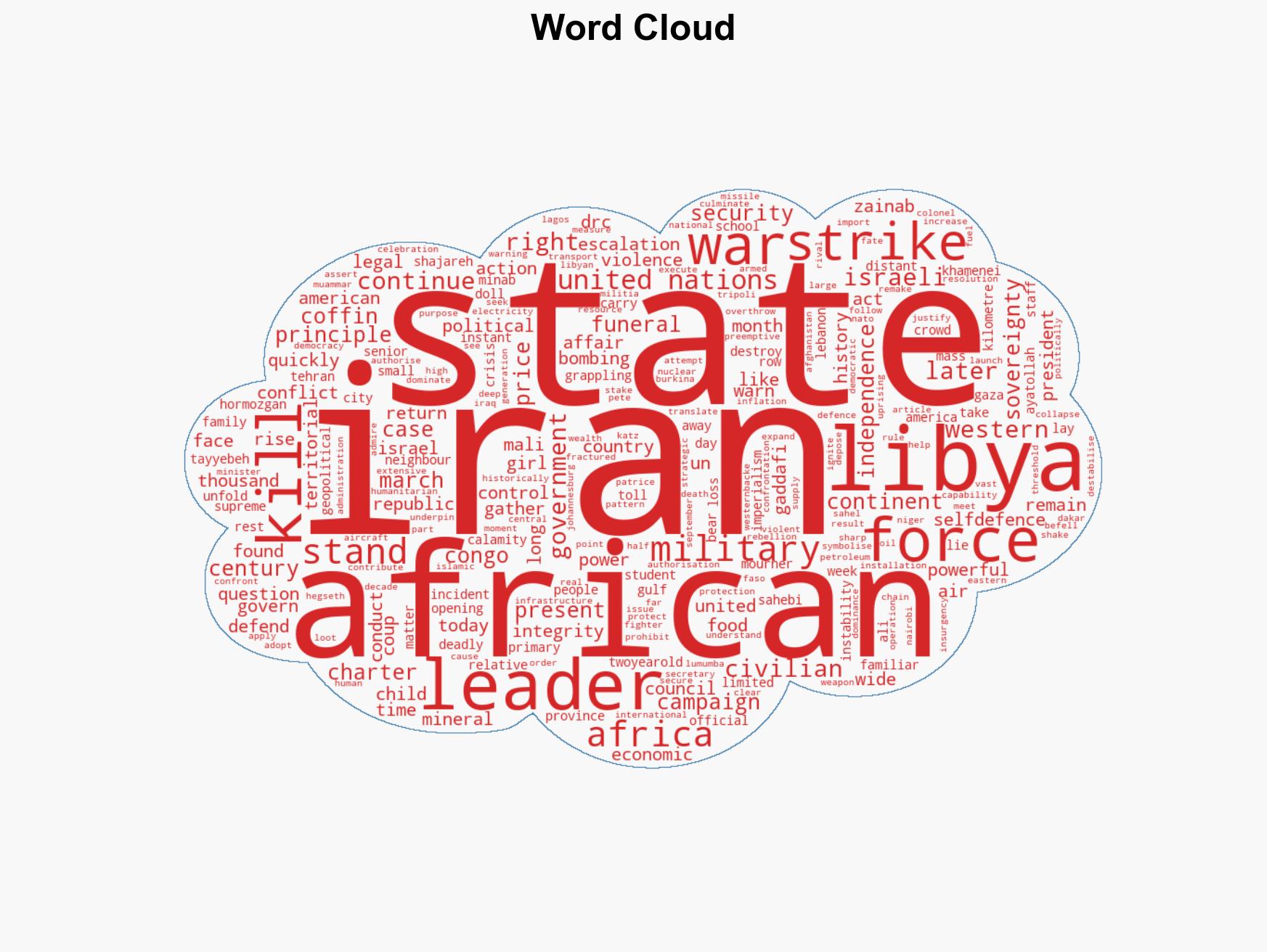 Iran today Africa tomorrow - Image 1