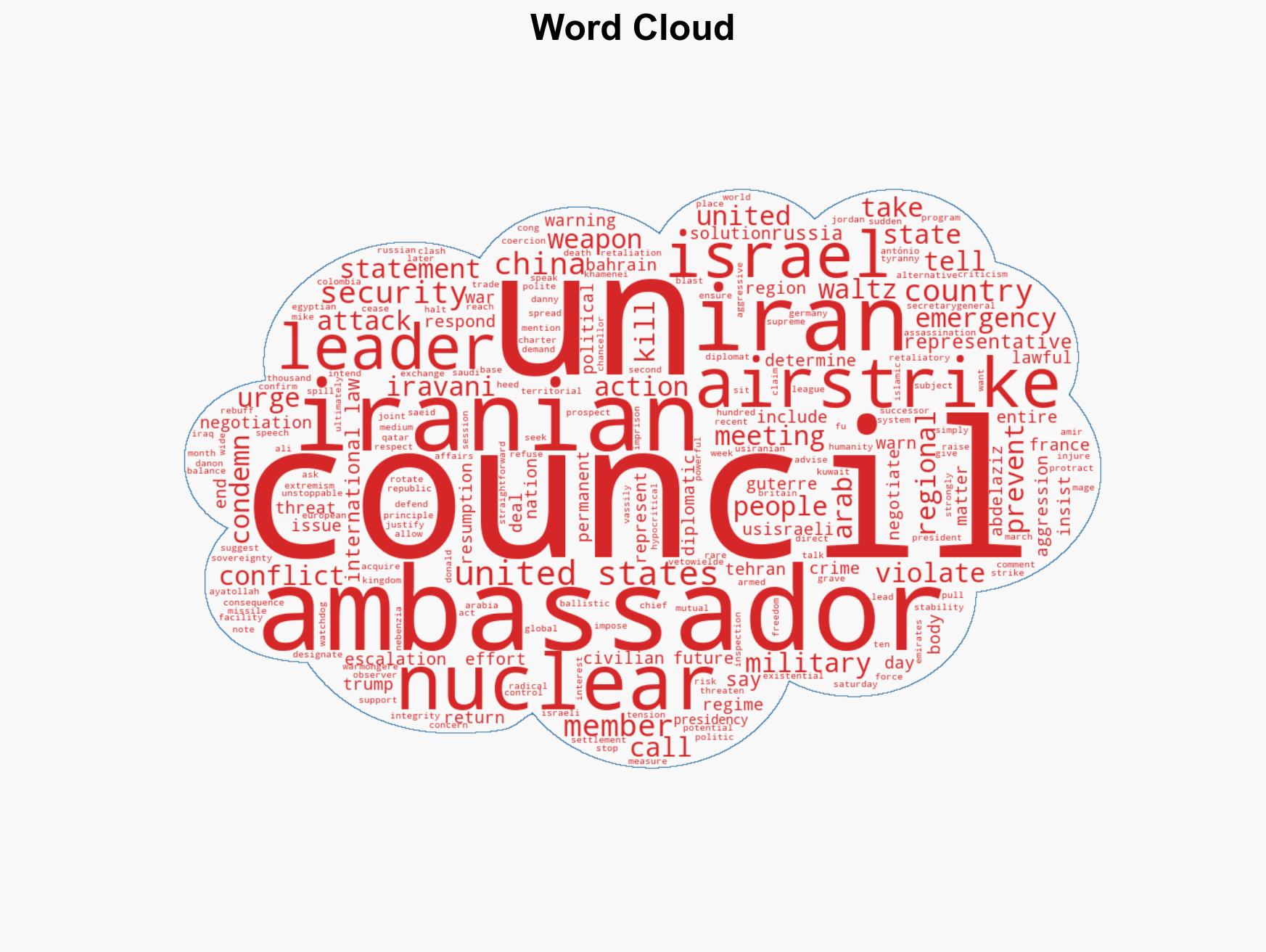 Israel US stiff-arm UN during emergency Security Council meeting - Image 1