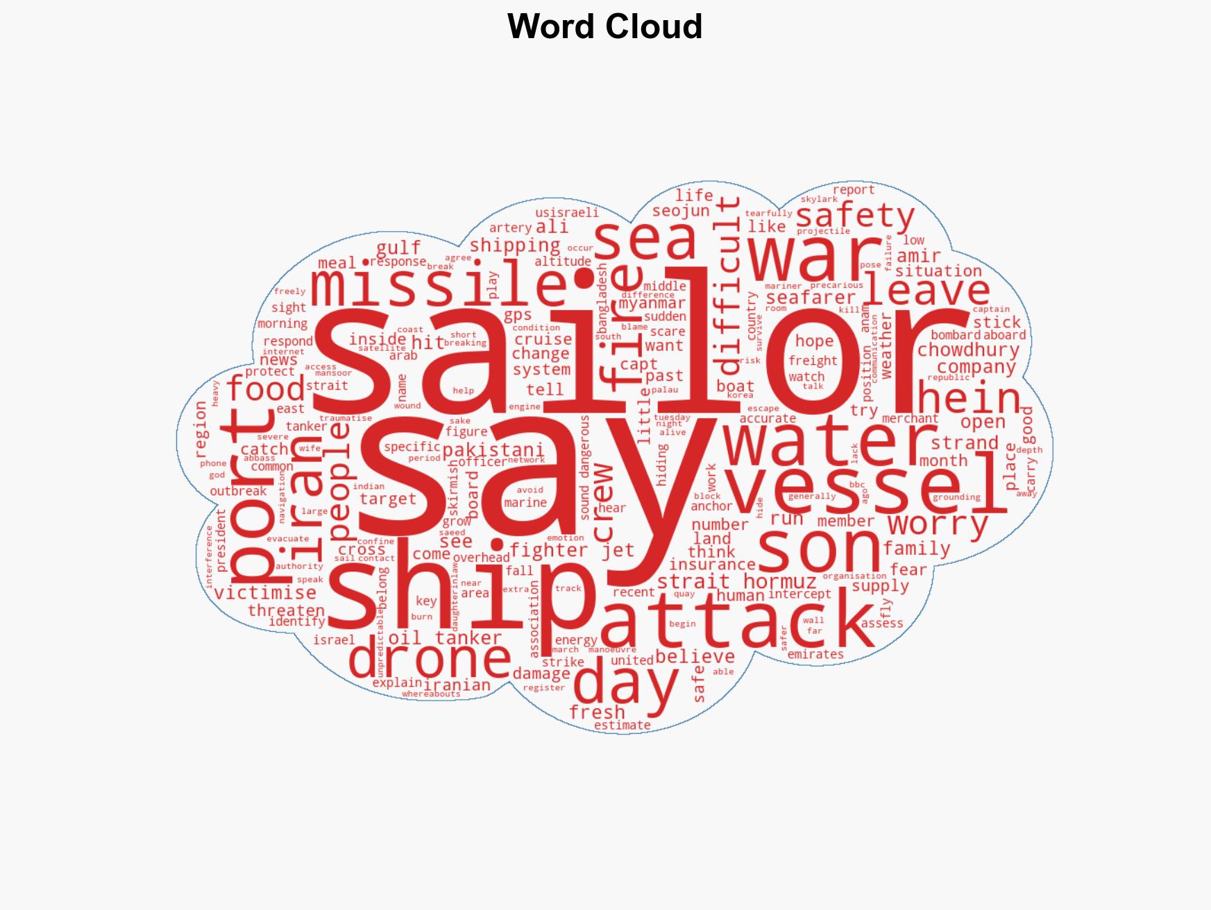 'There's no hiding place on a ship' The sailors stranded near Iran - Image 1