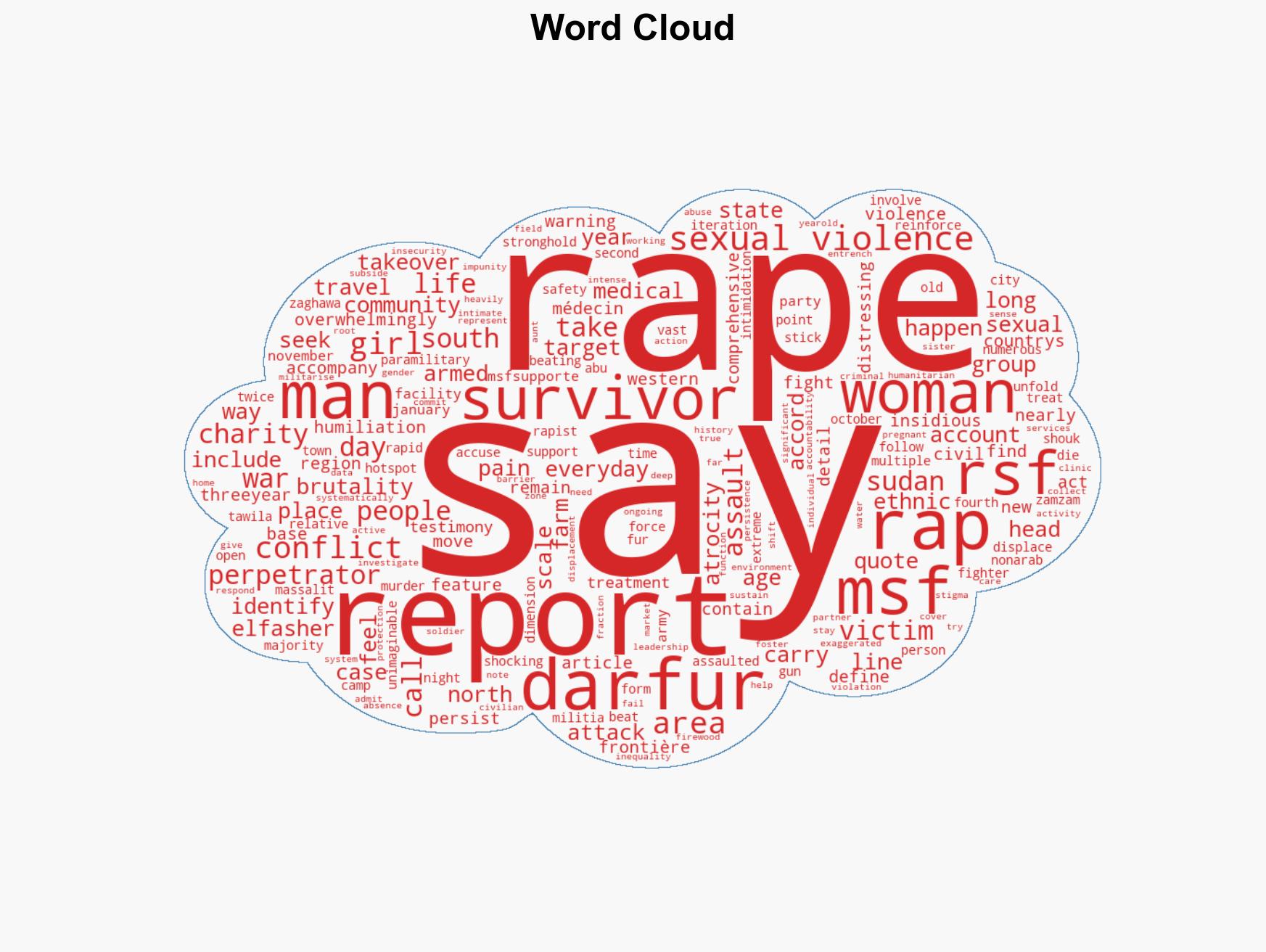 Sexual violence part of 'everyday life' in parts of Sudan charity says - Image 1